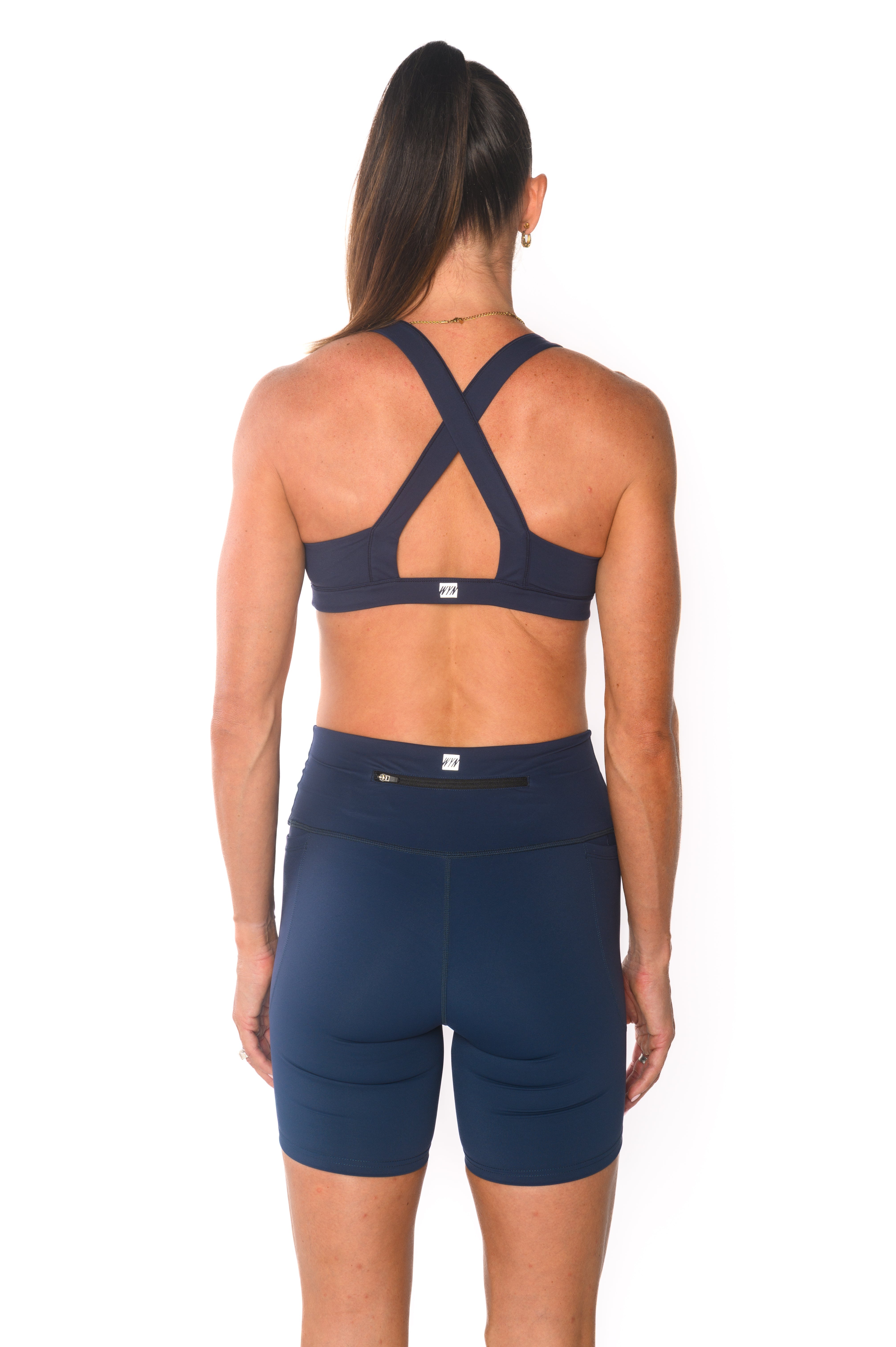 Women's Do. It. Now. Sports Bra - Navy