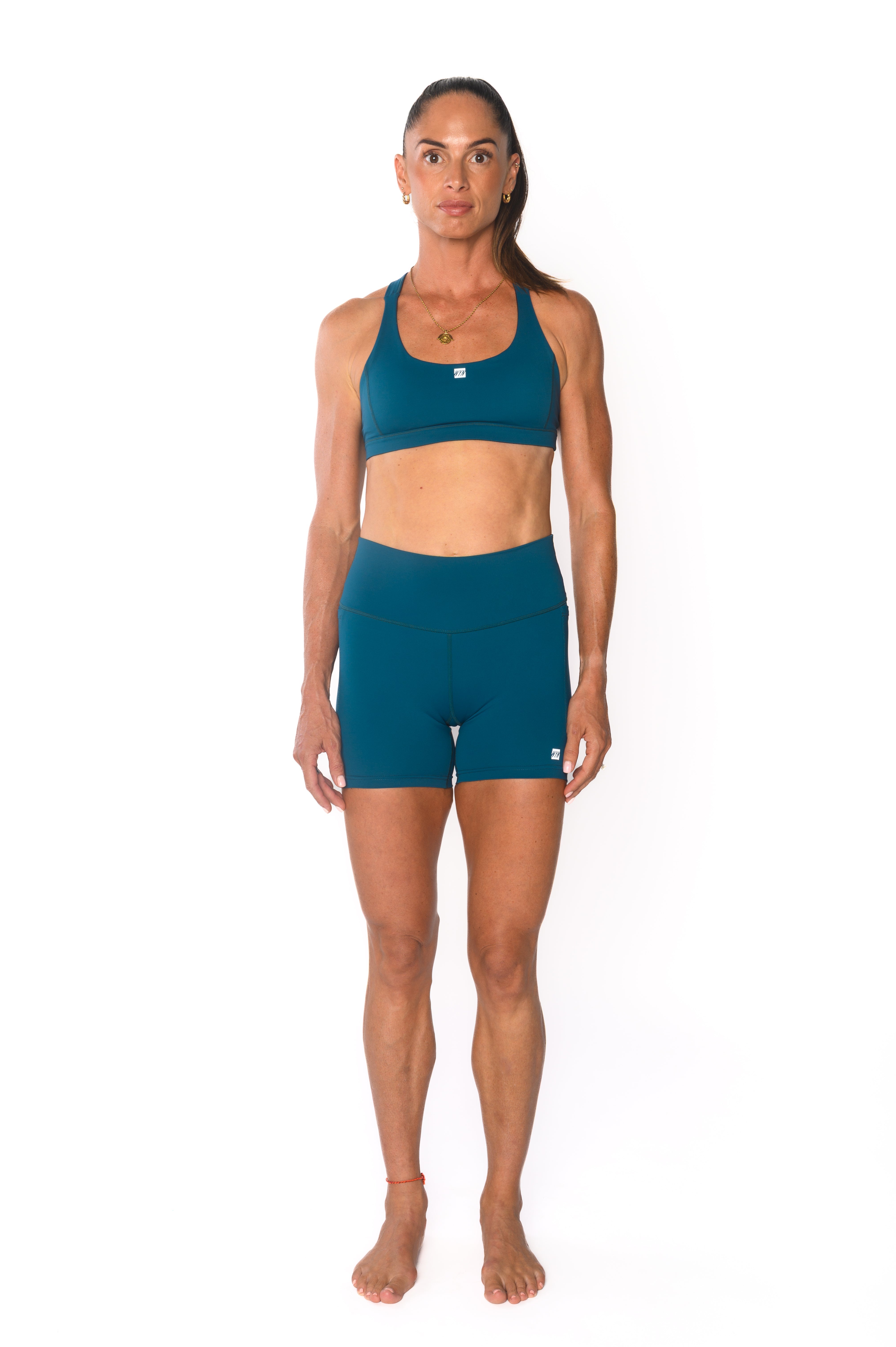 Women's Stride Shorts 4" - Jade