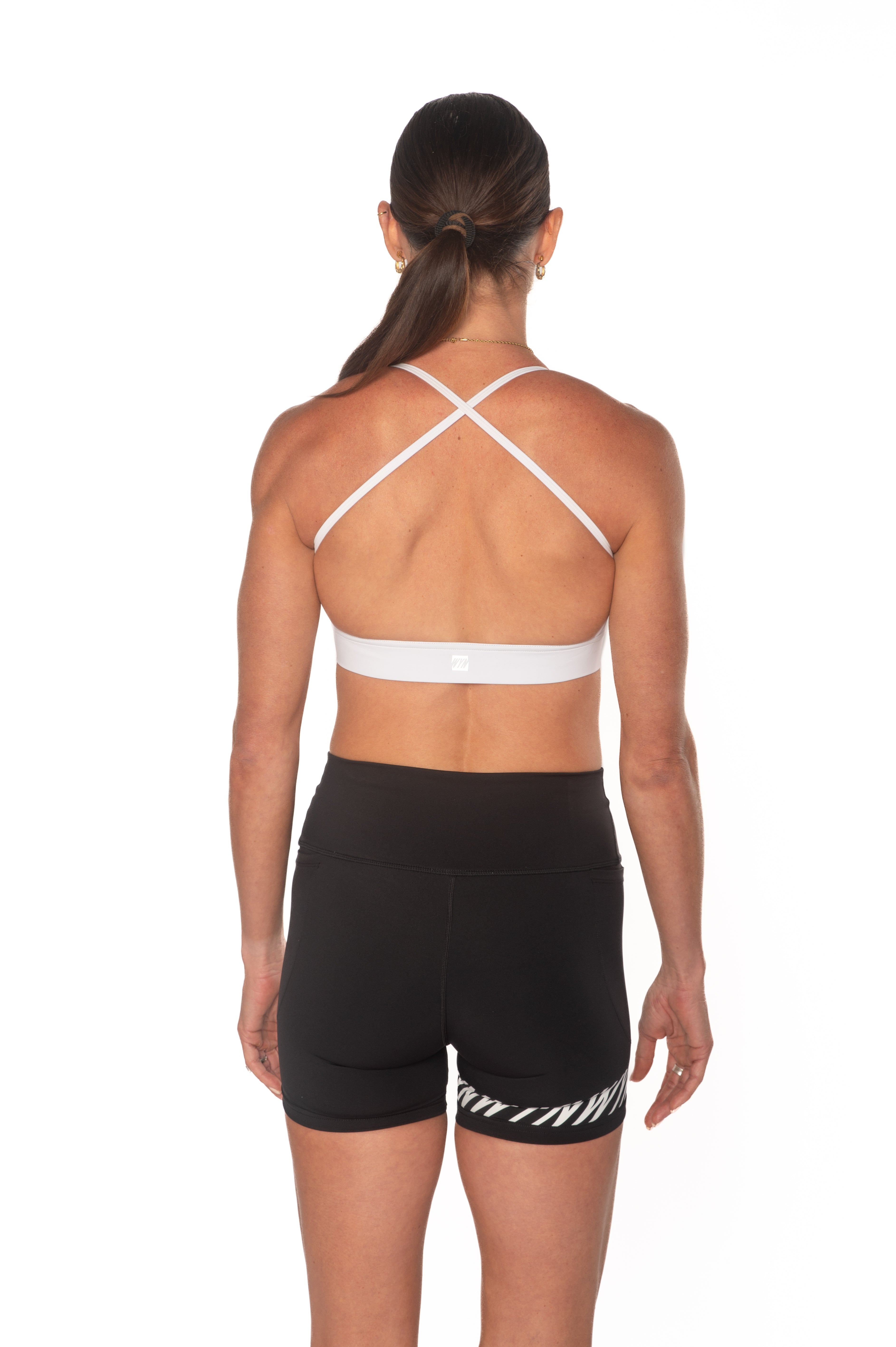 Women's Hybrid Bra - White