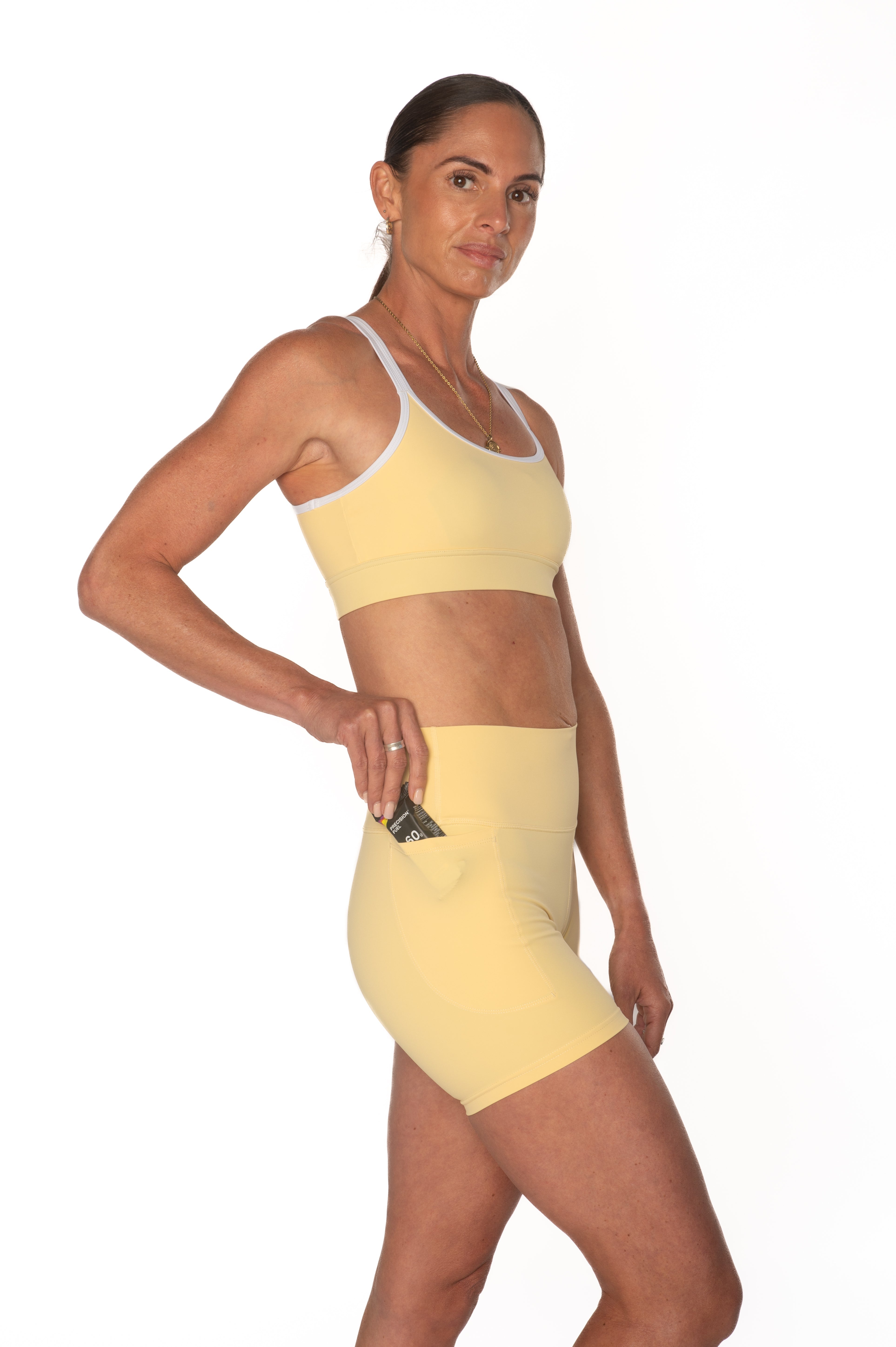 Women's Stride Shorts 4" - Butter