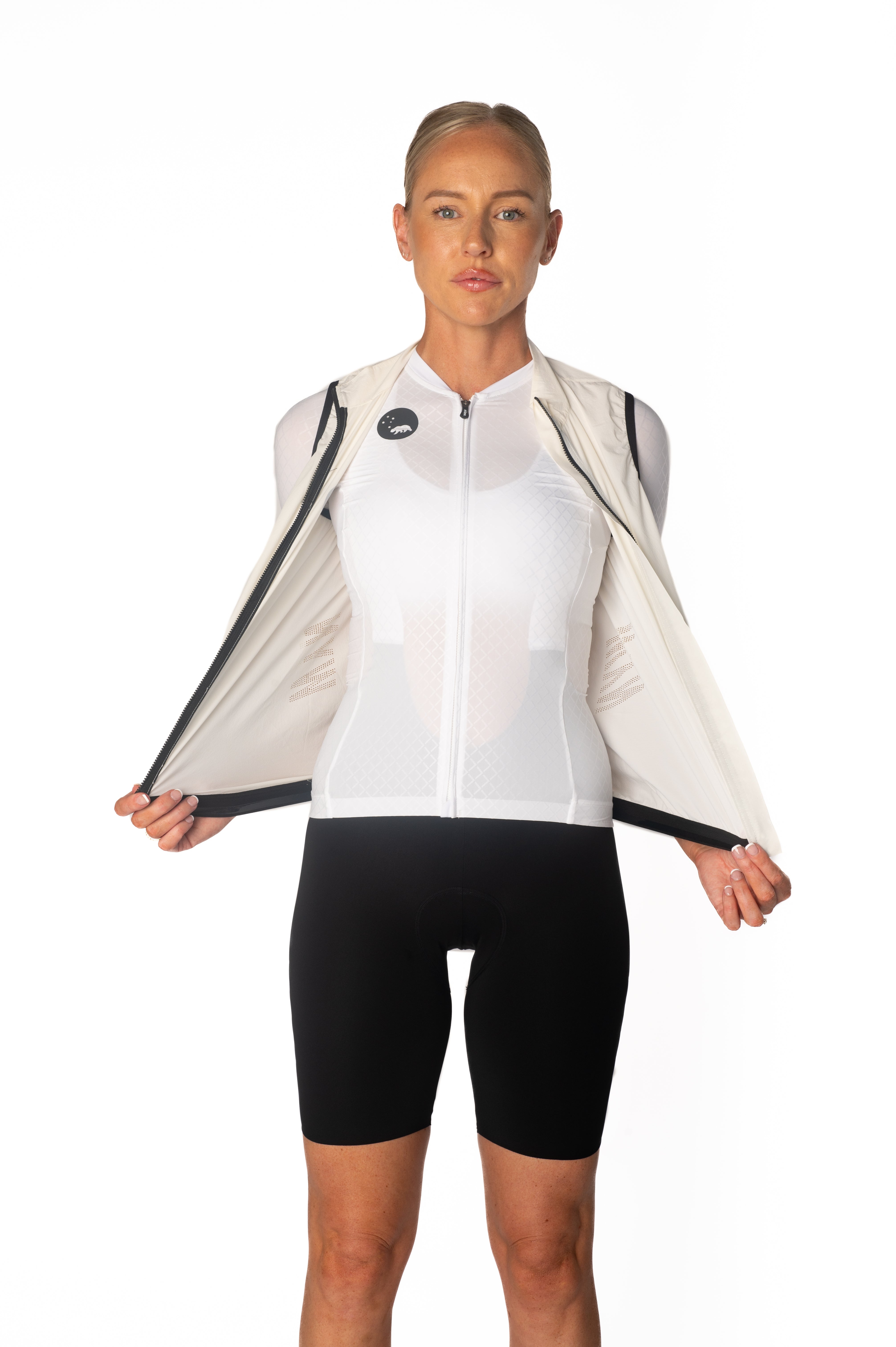 Women's AeroShield Gilet - White