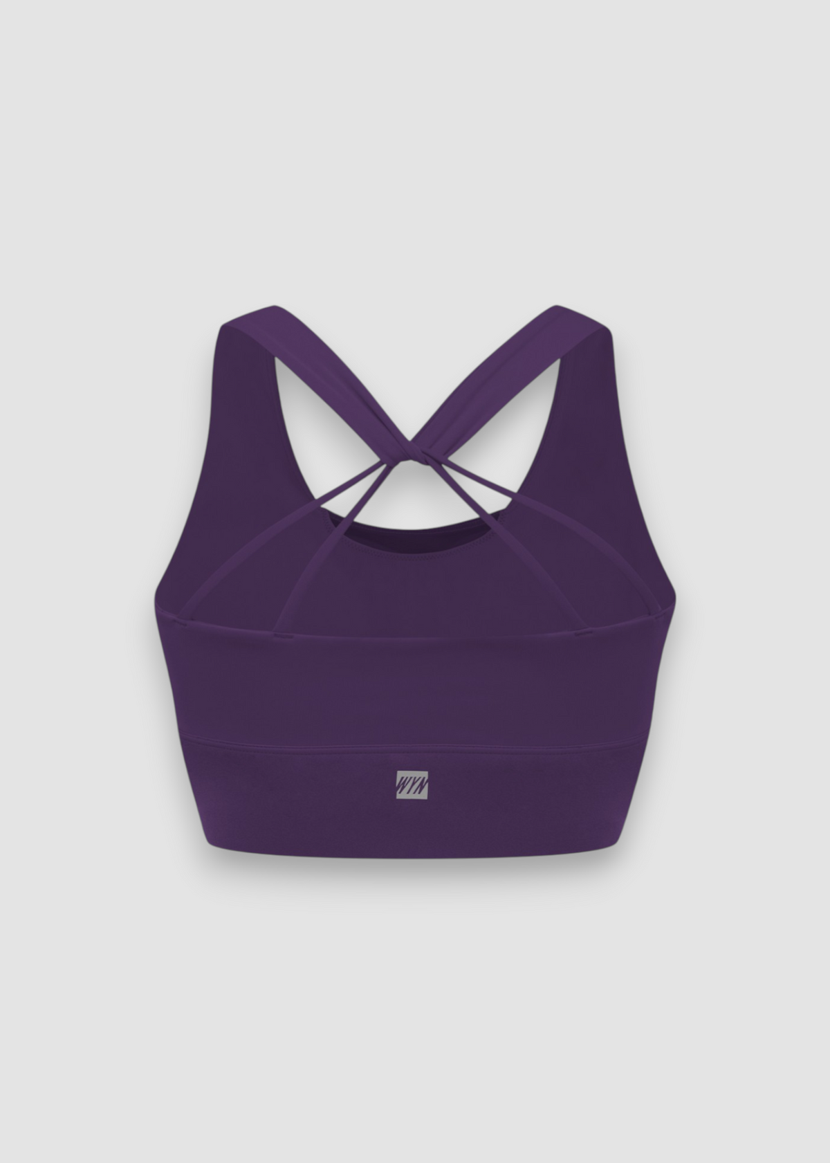 Women's All-In Crop - Plum
