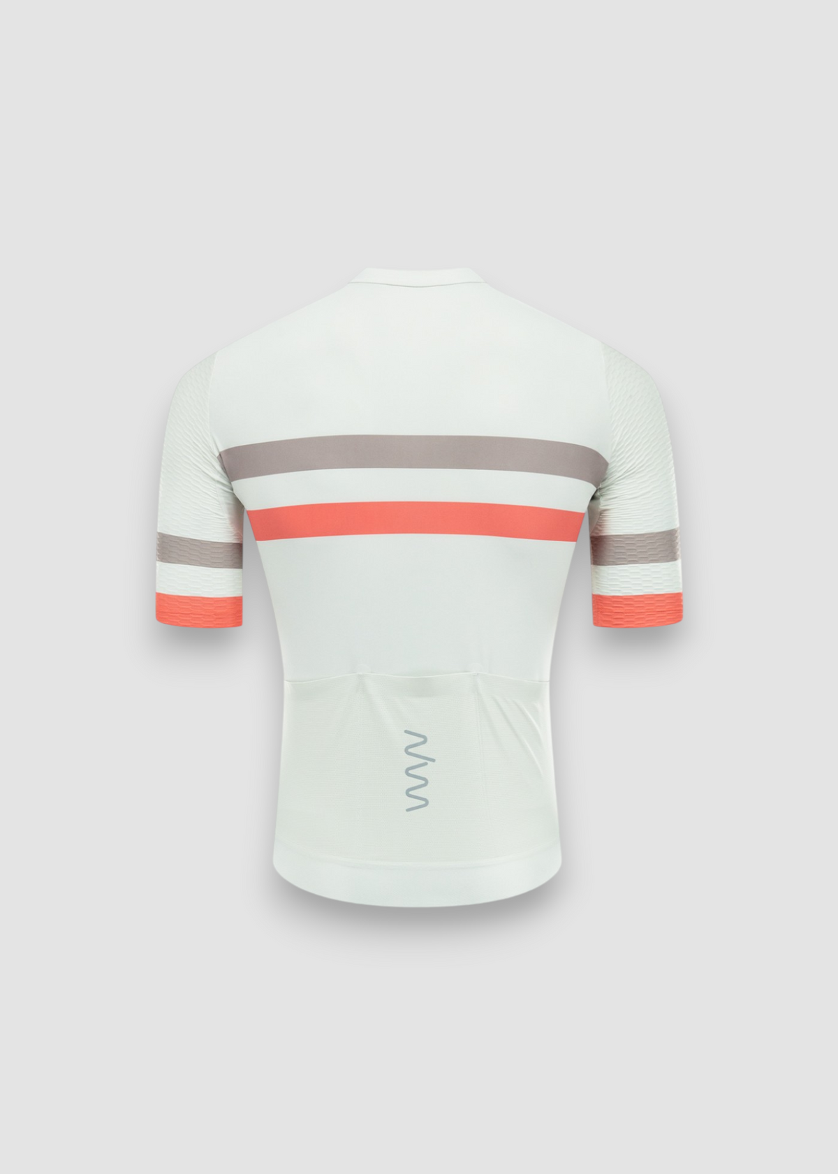 Men's Training Day Cycling Jersey - Ivory/Coral