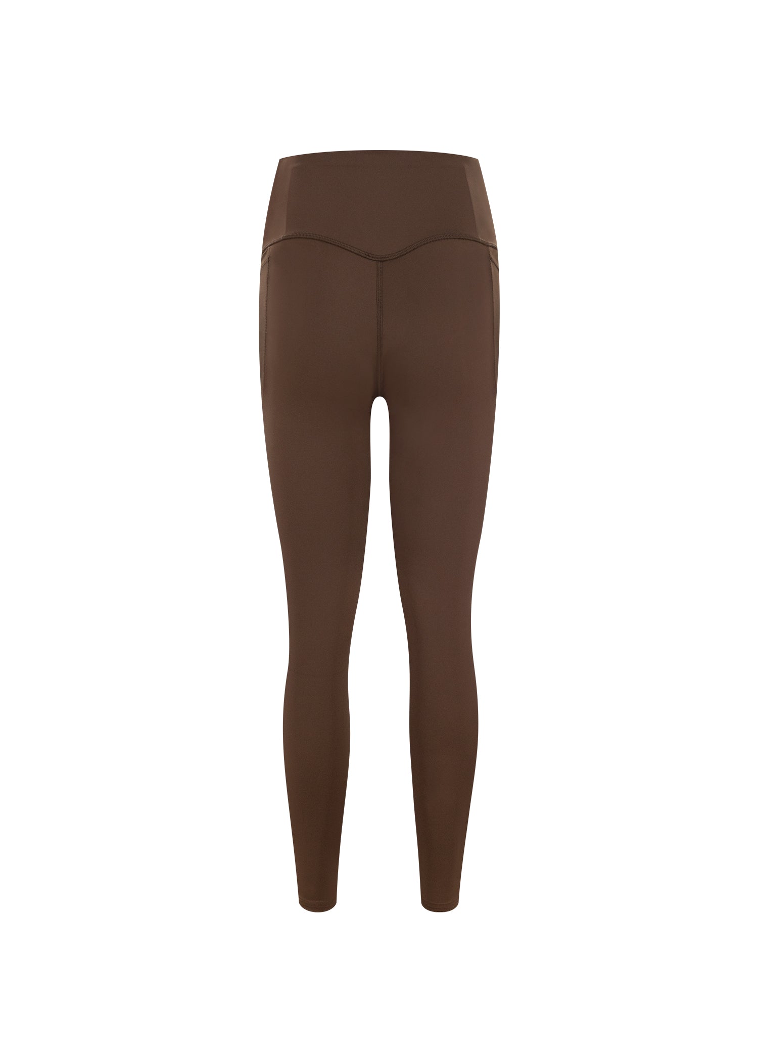 Women's Hybrid Full Length Tights - Cocoa