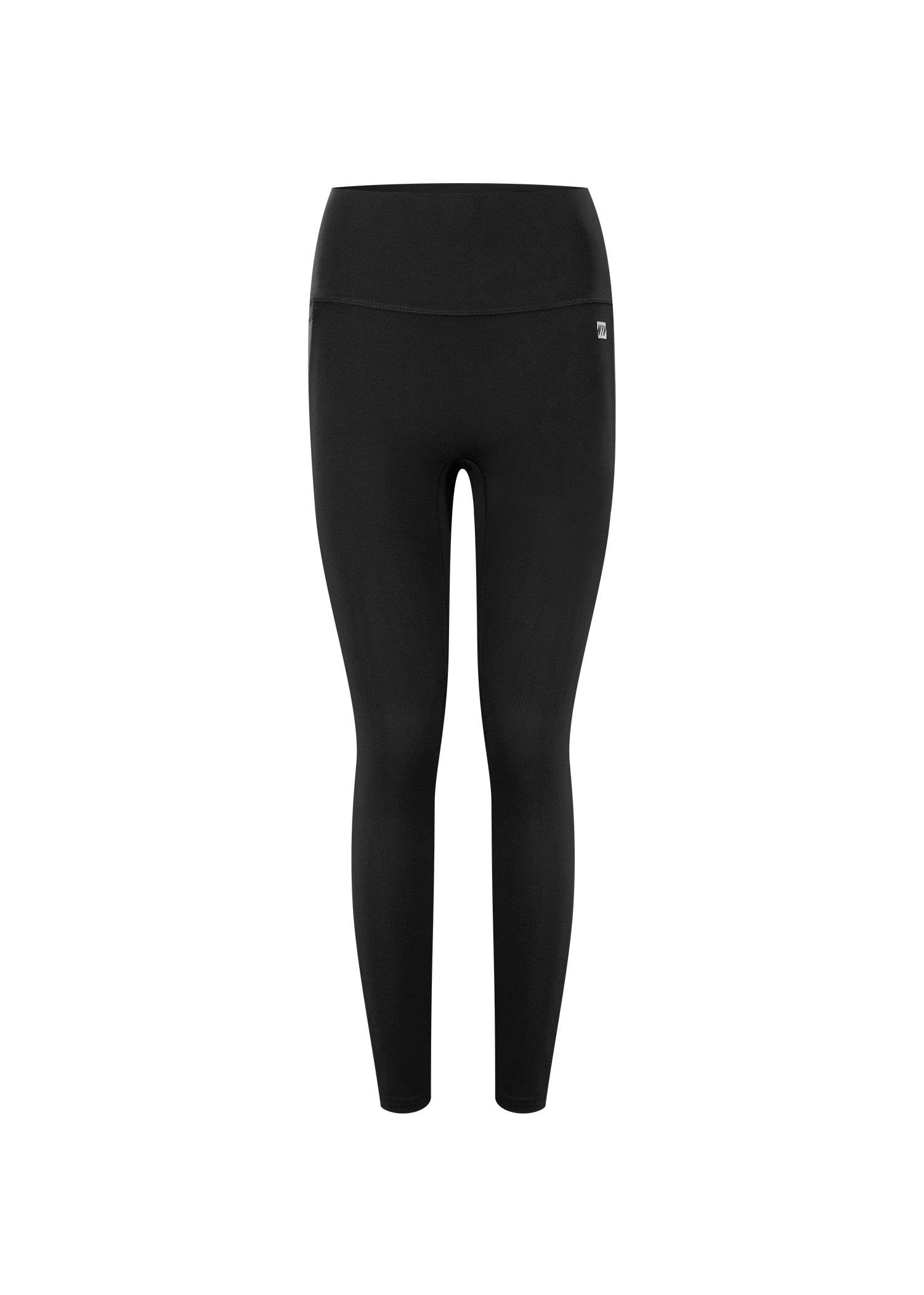 Women's Hybrid Full Length Tights - Black
