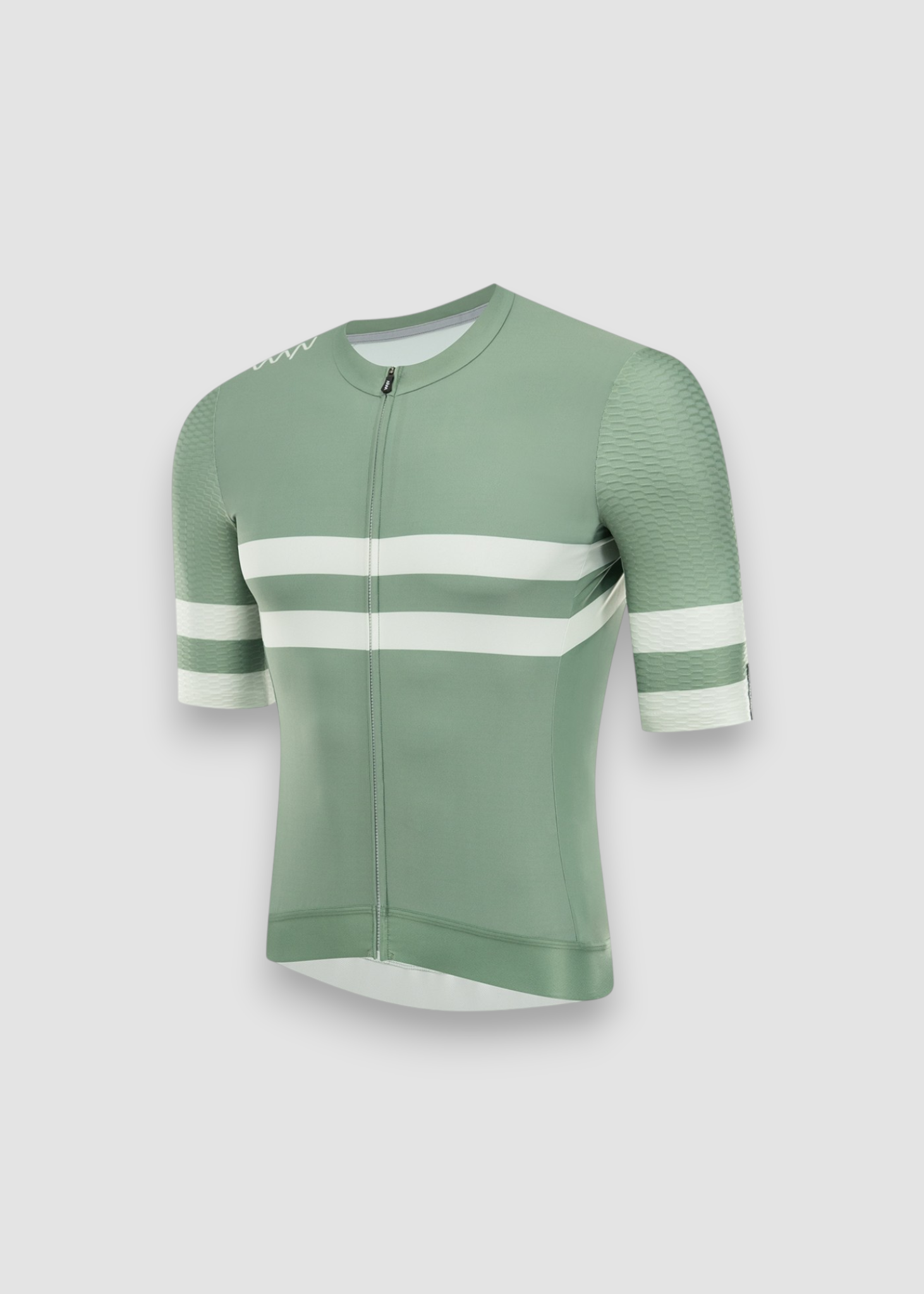 Men's Training Day Cycling Jersey - Sage Green/Ivory
