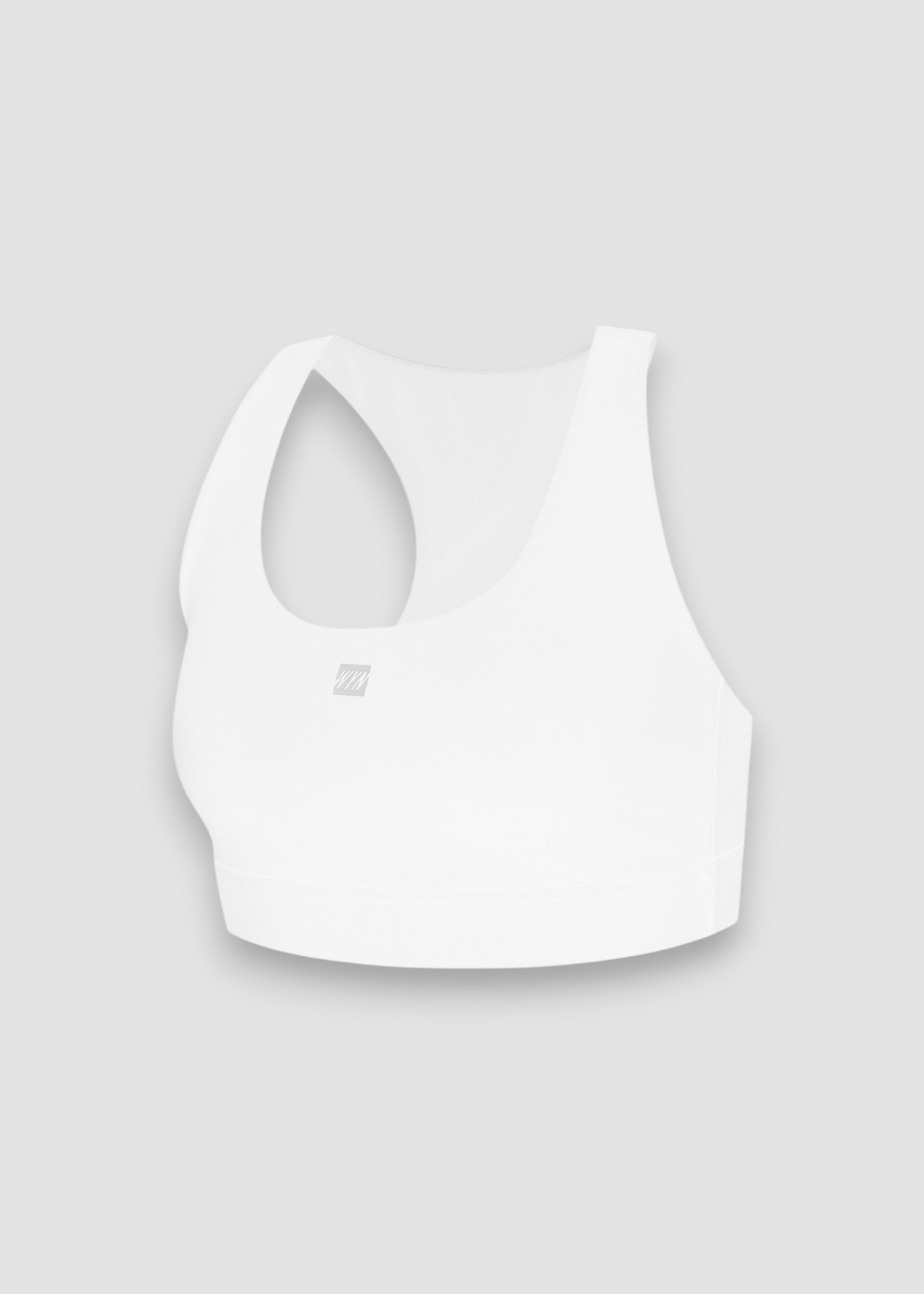 Women's Stash Racerback Bra - White
