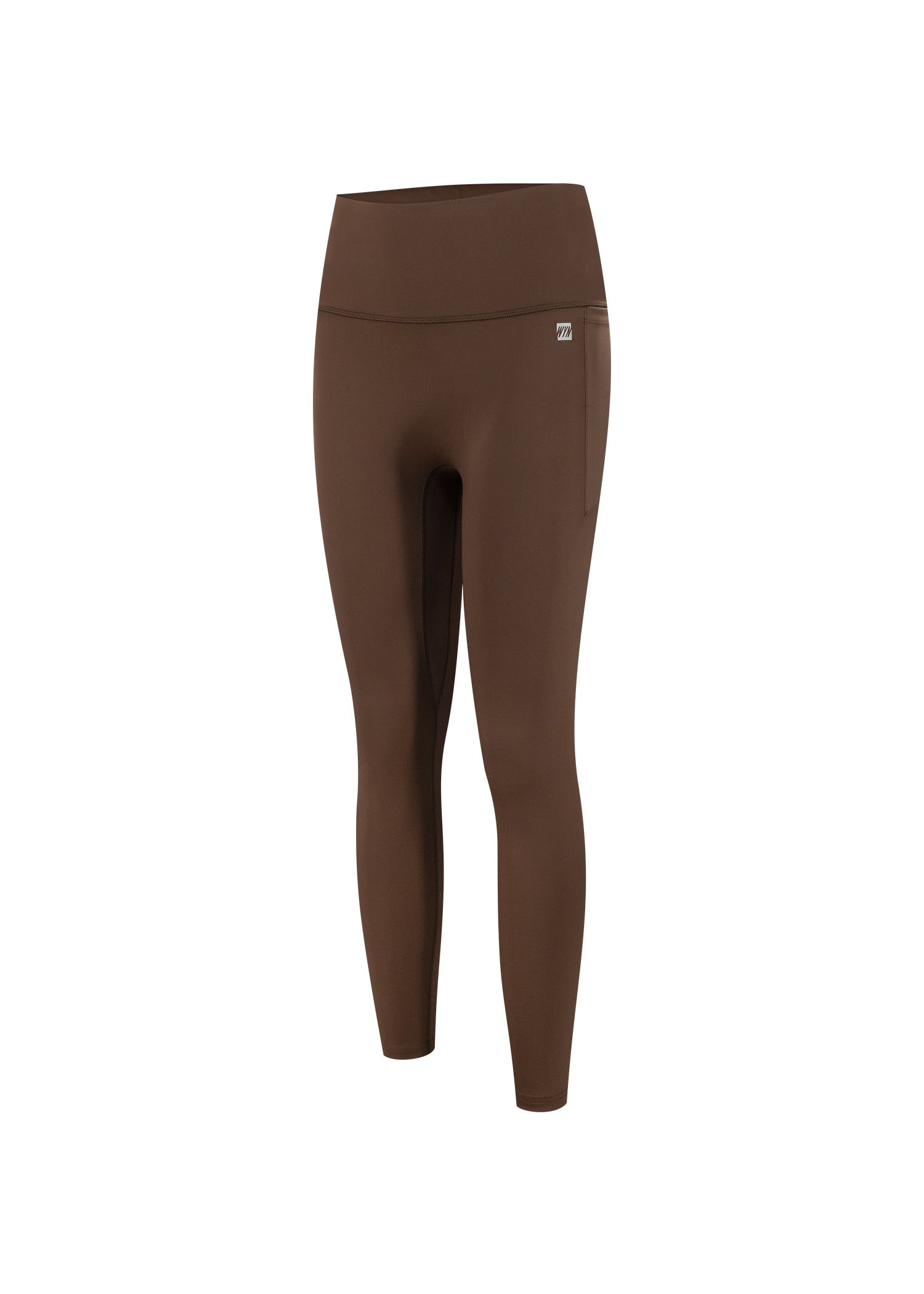 Women's Hybrid Full Length Tights - Cocoa