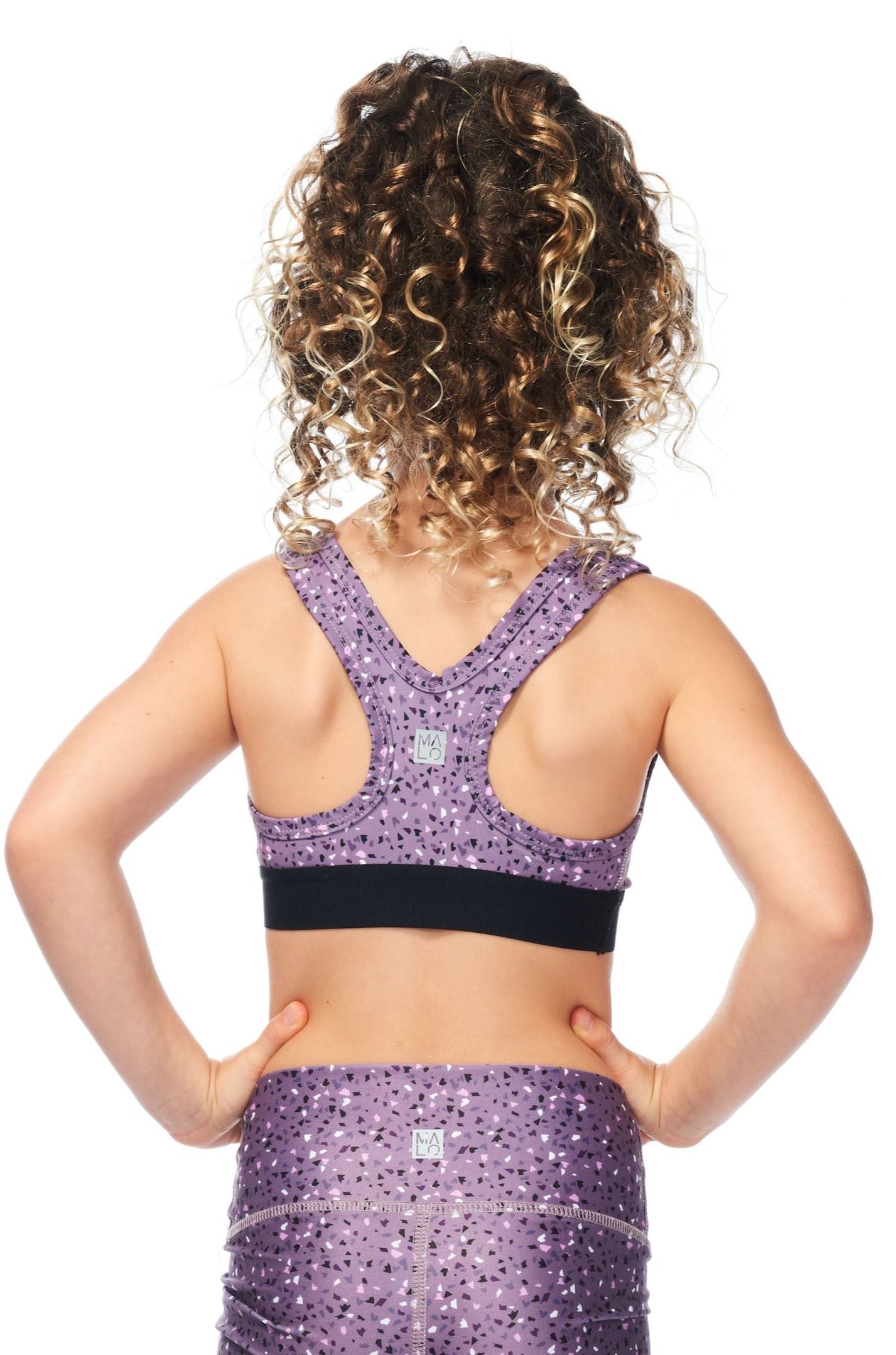 WYN by MALO Girls Bra - Amethyst
