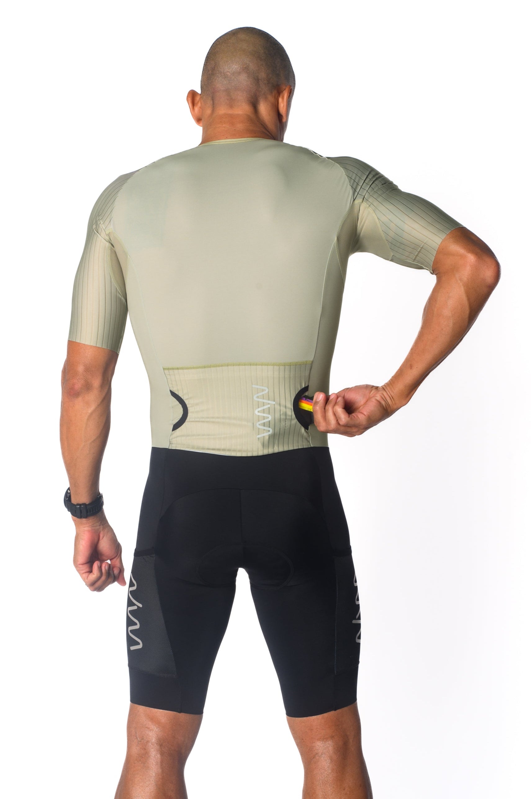 Men's Hi Velocity X Tri Suit - Khaki