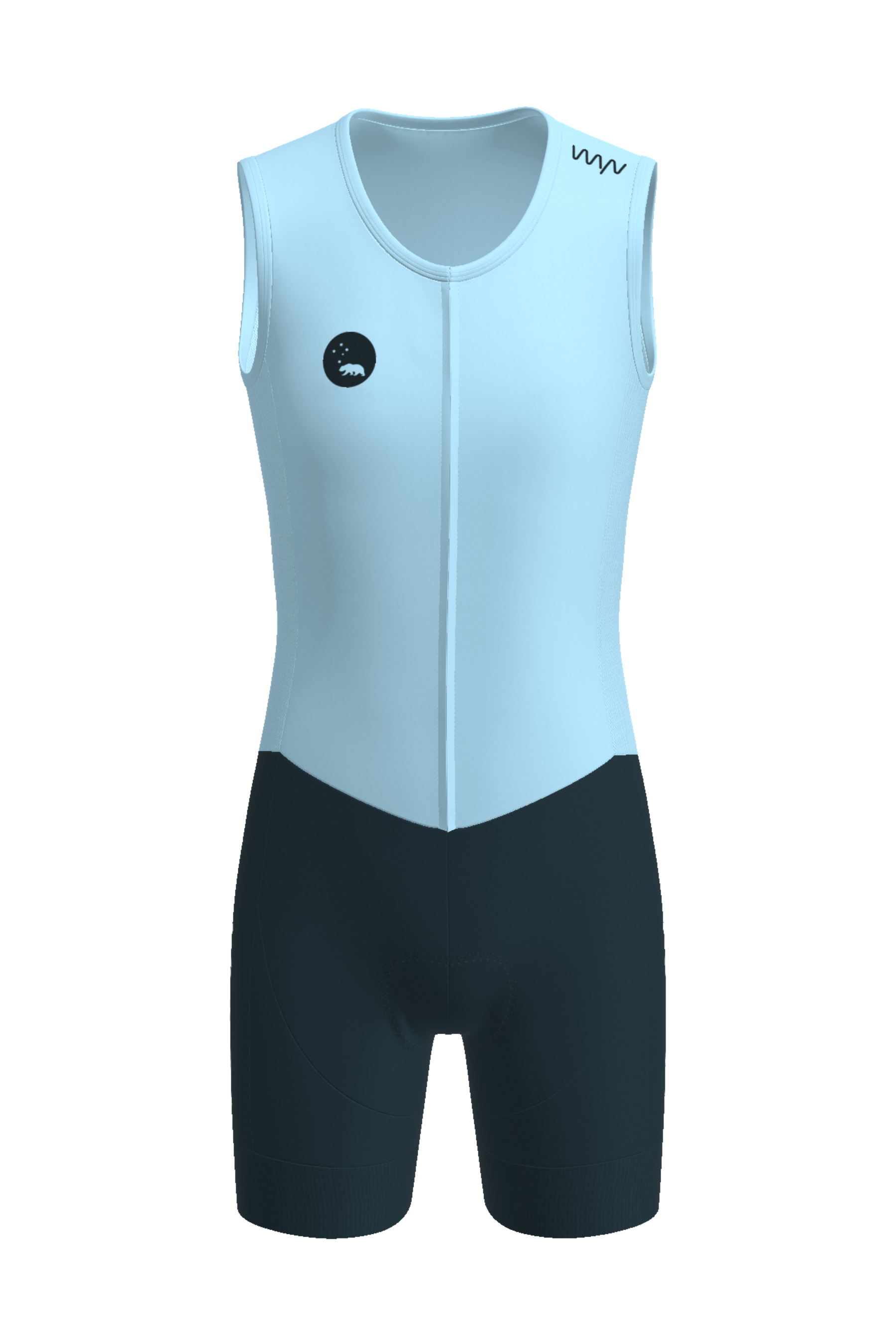 Unisex Youth Tri Suit - Sky Blue