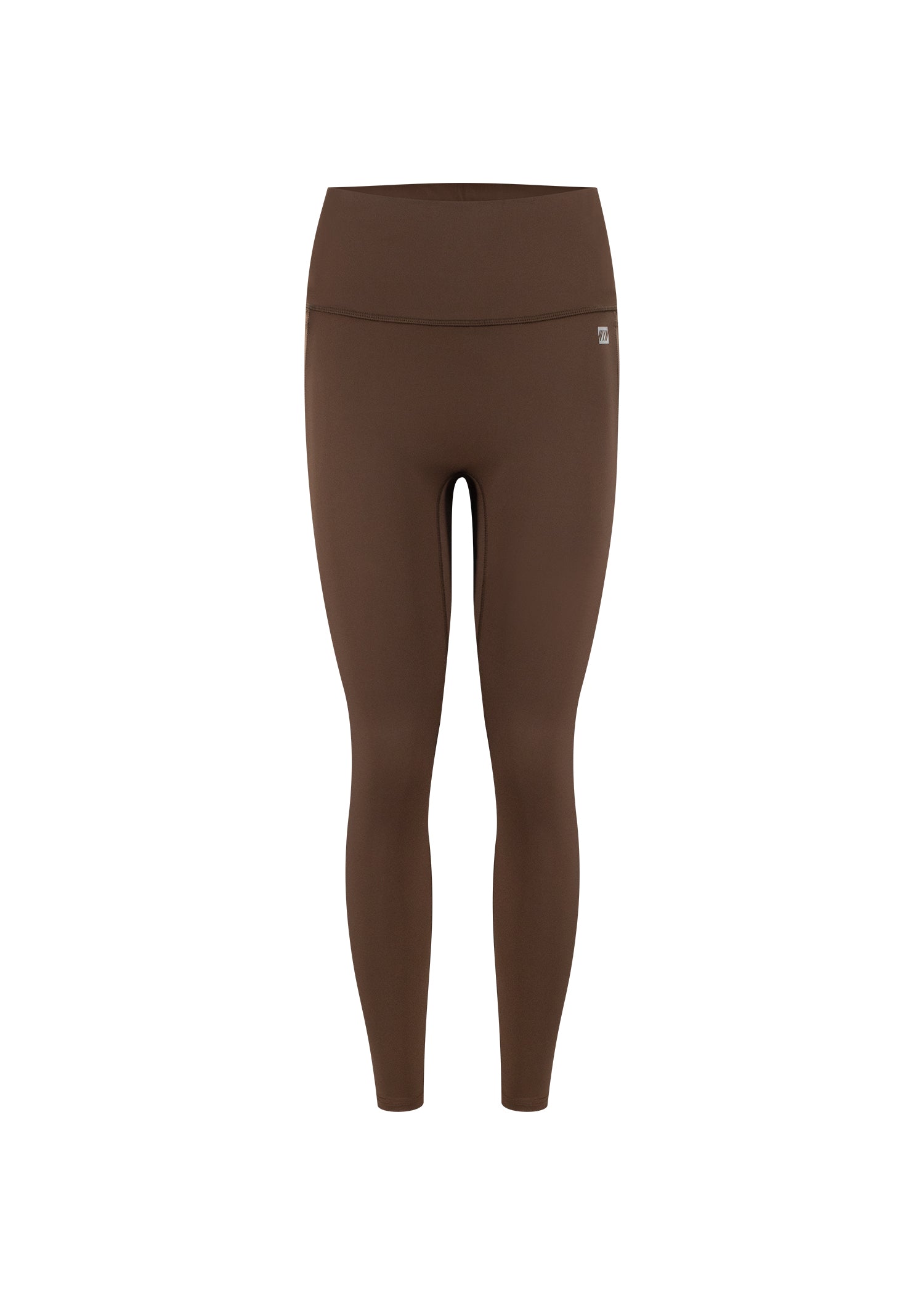 Women's Hybrid Full Length Tights - Cocoa