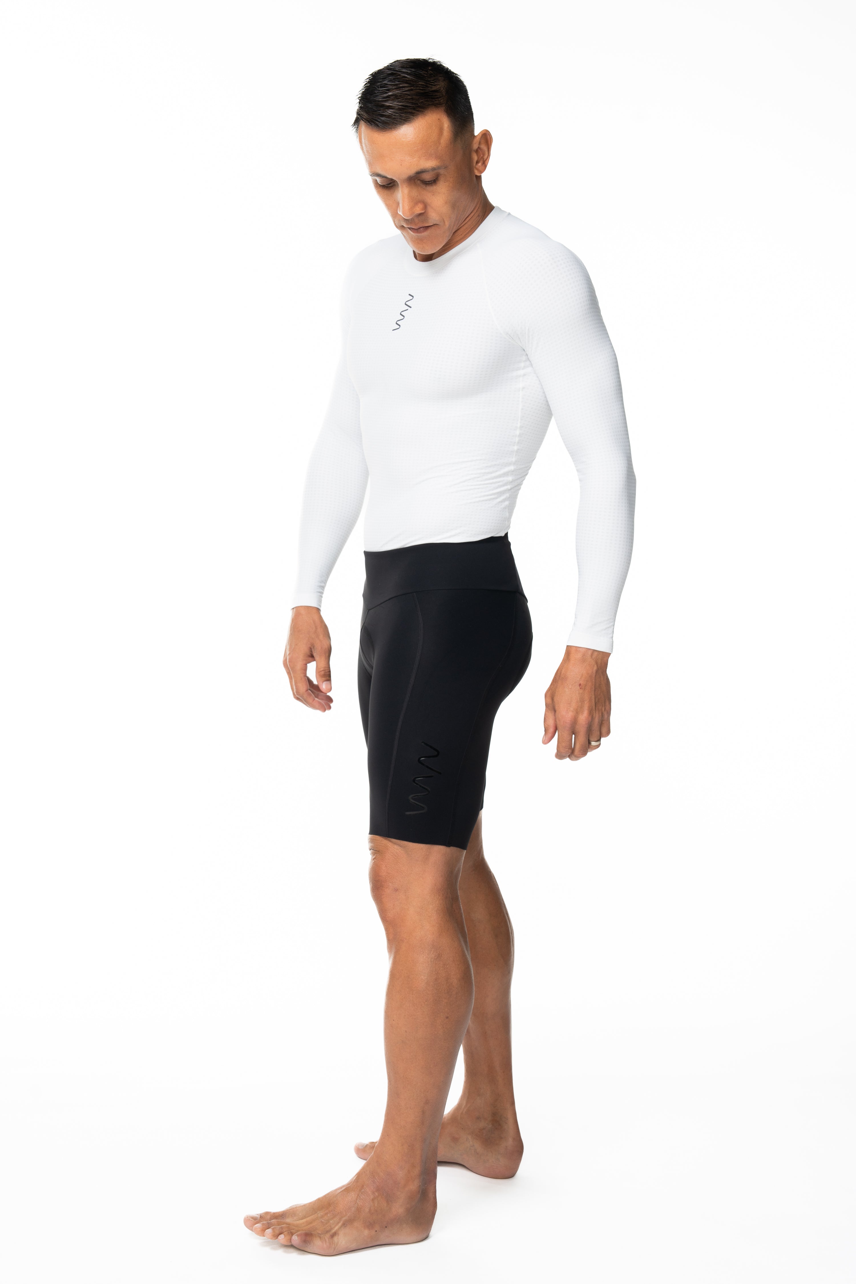 Men's Sleeved Base Layer - White