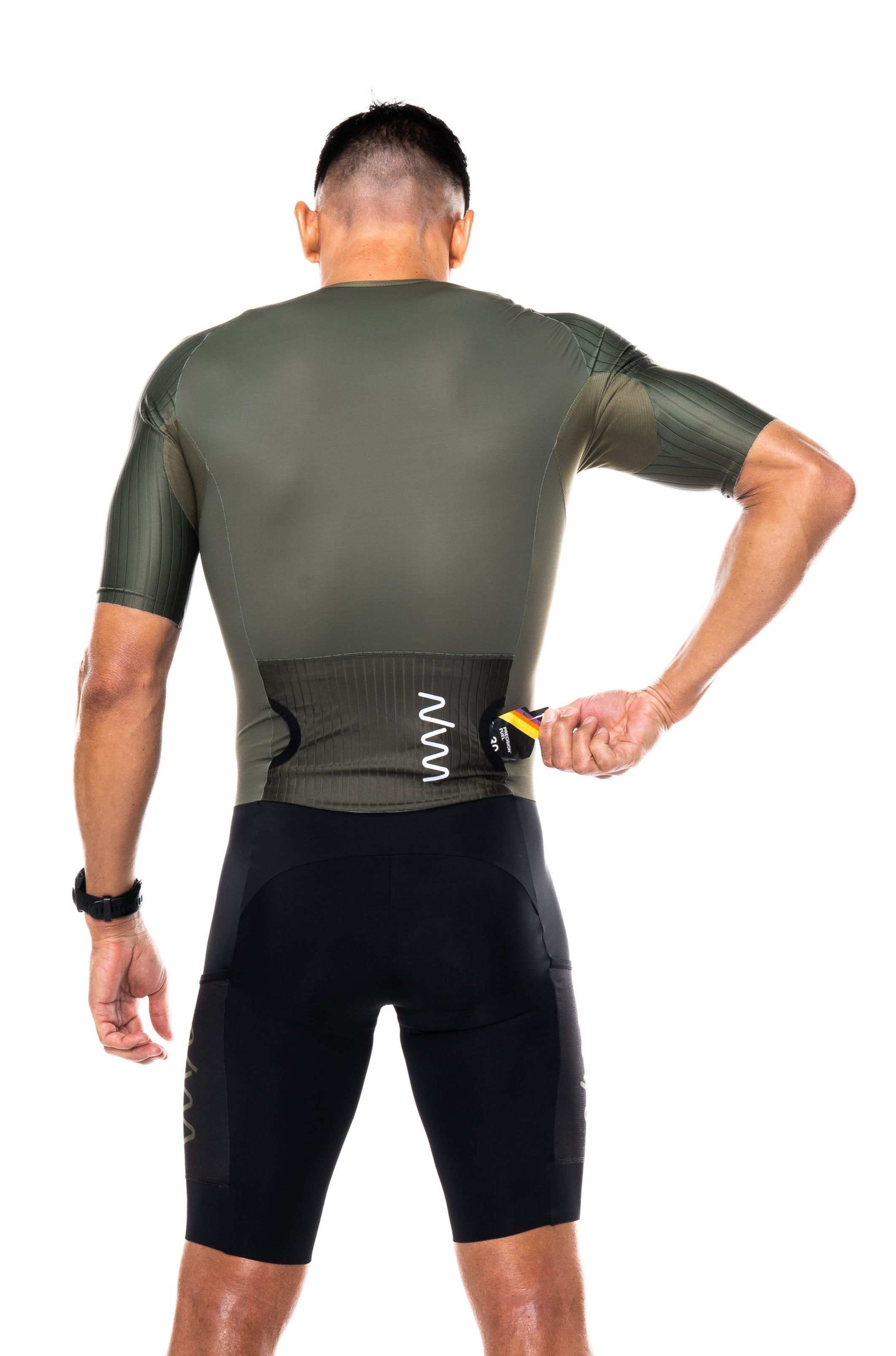 Men's Hi Velocity X Triathlon Suit - Olive