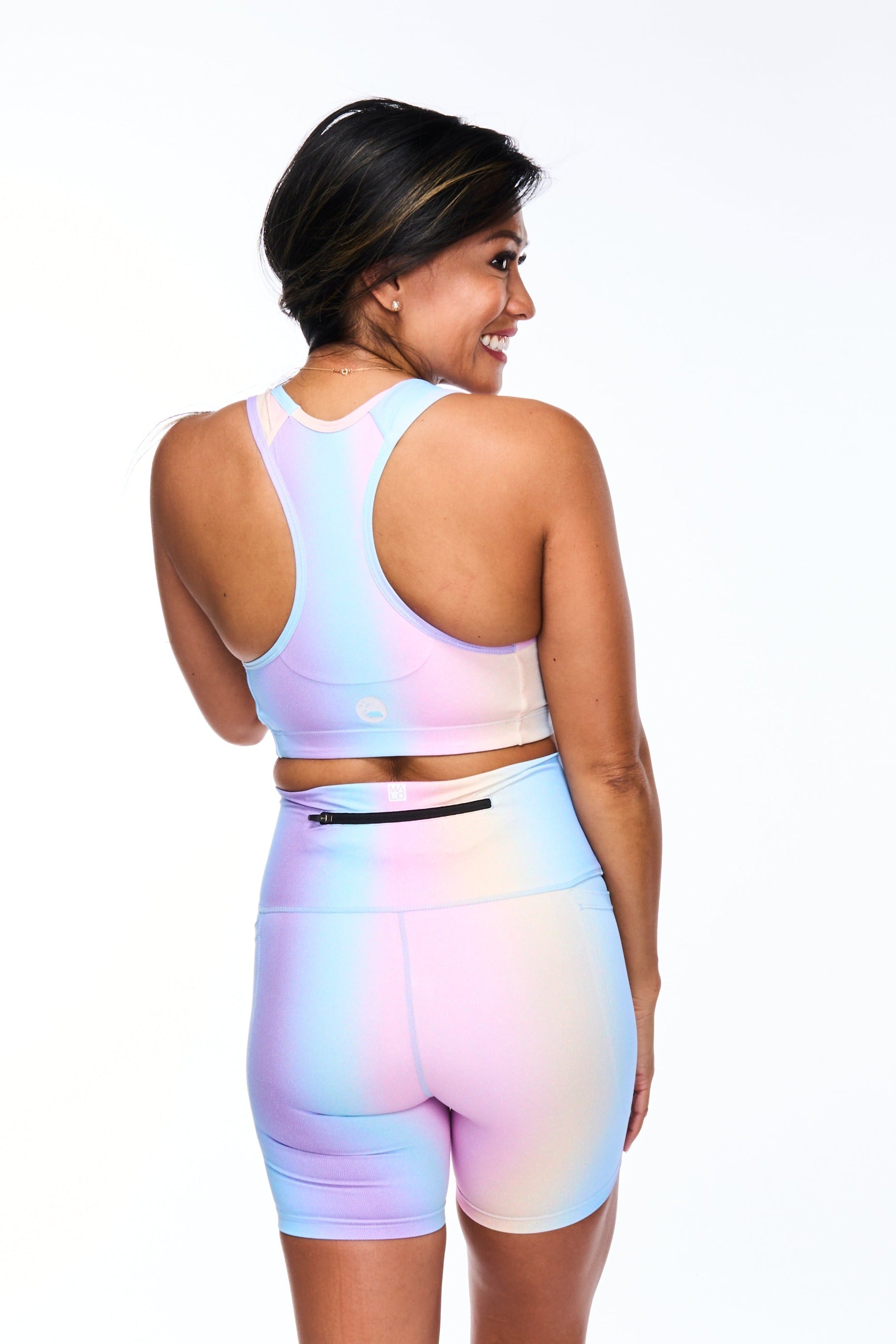WYN by MALO racergirl bra - prism