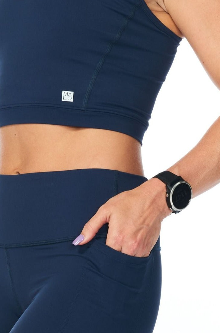 WYN by MALO PR shorts 2.0 (with side pockets) - navy