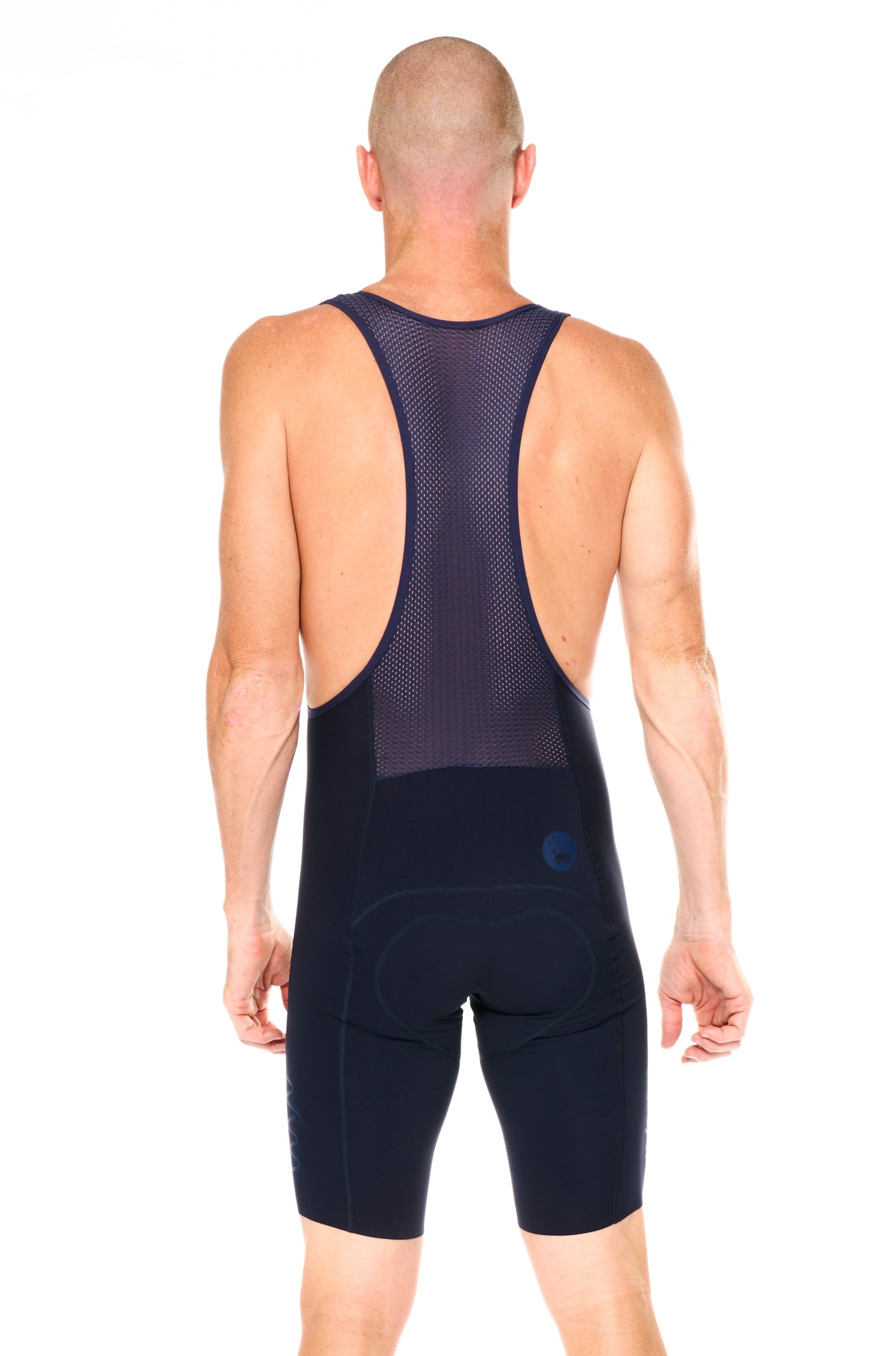 Men's Velocity 2.0 Cycling Bib Shorts - Matte Deep Navy