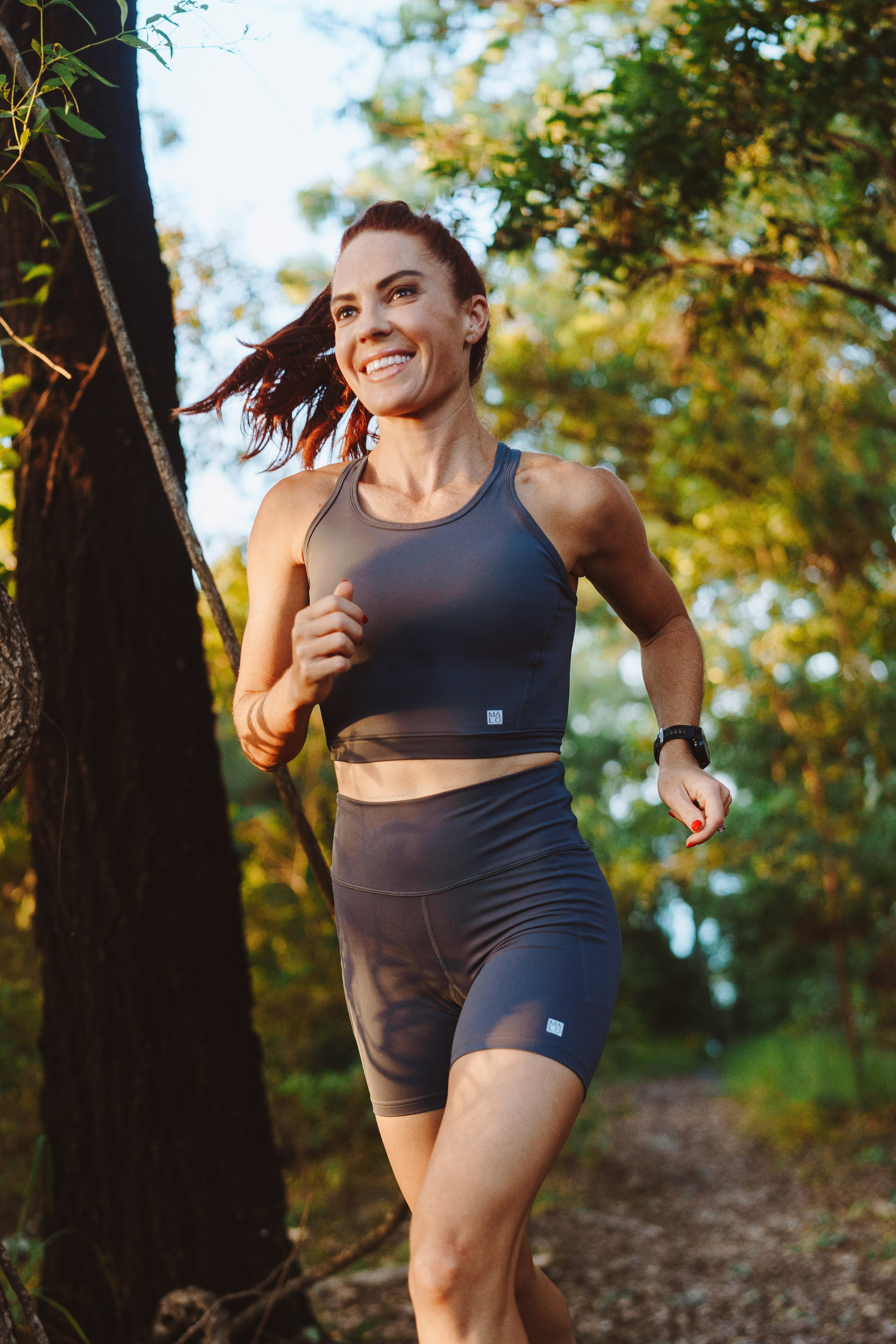 WYN by MALO core crop 2.0 - dusky grey