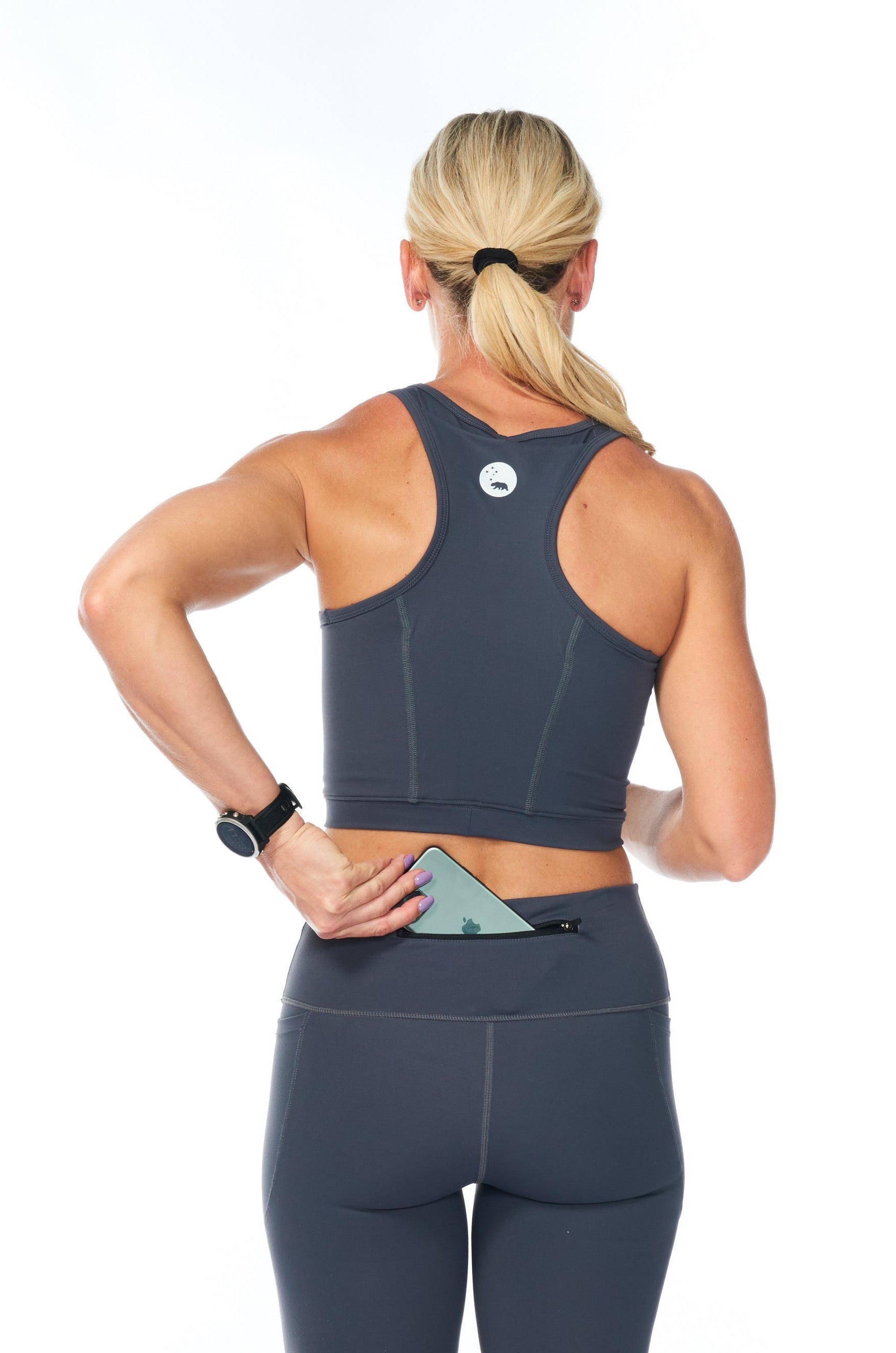 WYN by MALO little bit longer shorts 2.0 7" - dusky grey