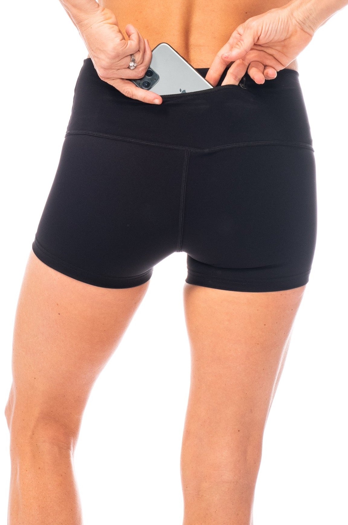 WYN by MALO PR shorts 2.0 - (without side pockets) black