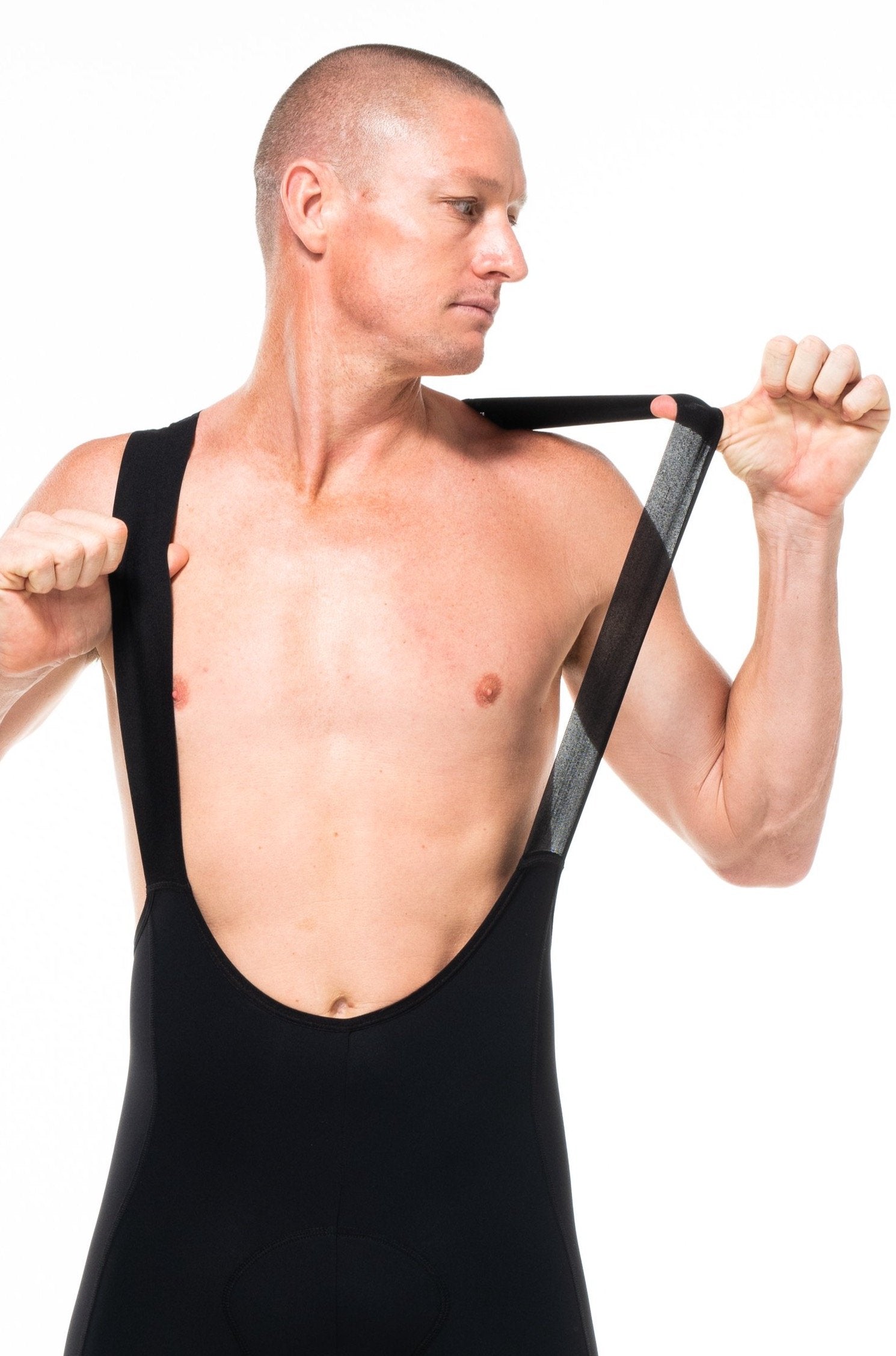 Men's Velocity 2.0 Cycling Bib Shorts - Matte Black