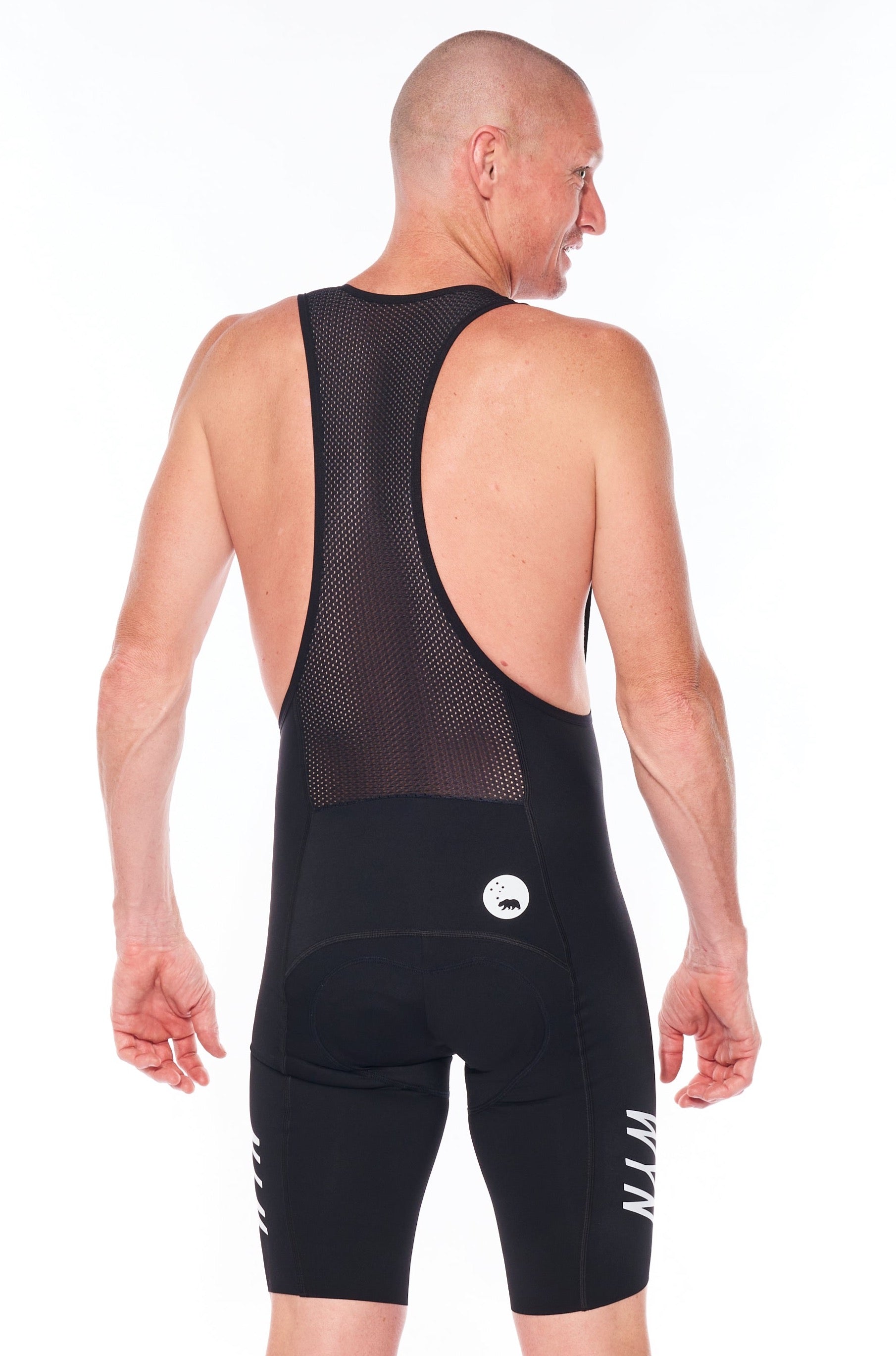 Men's LTD Velocity 2.0 Cycling Bib Shorts - Matte Black