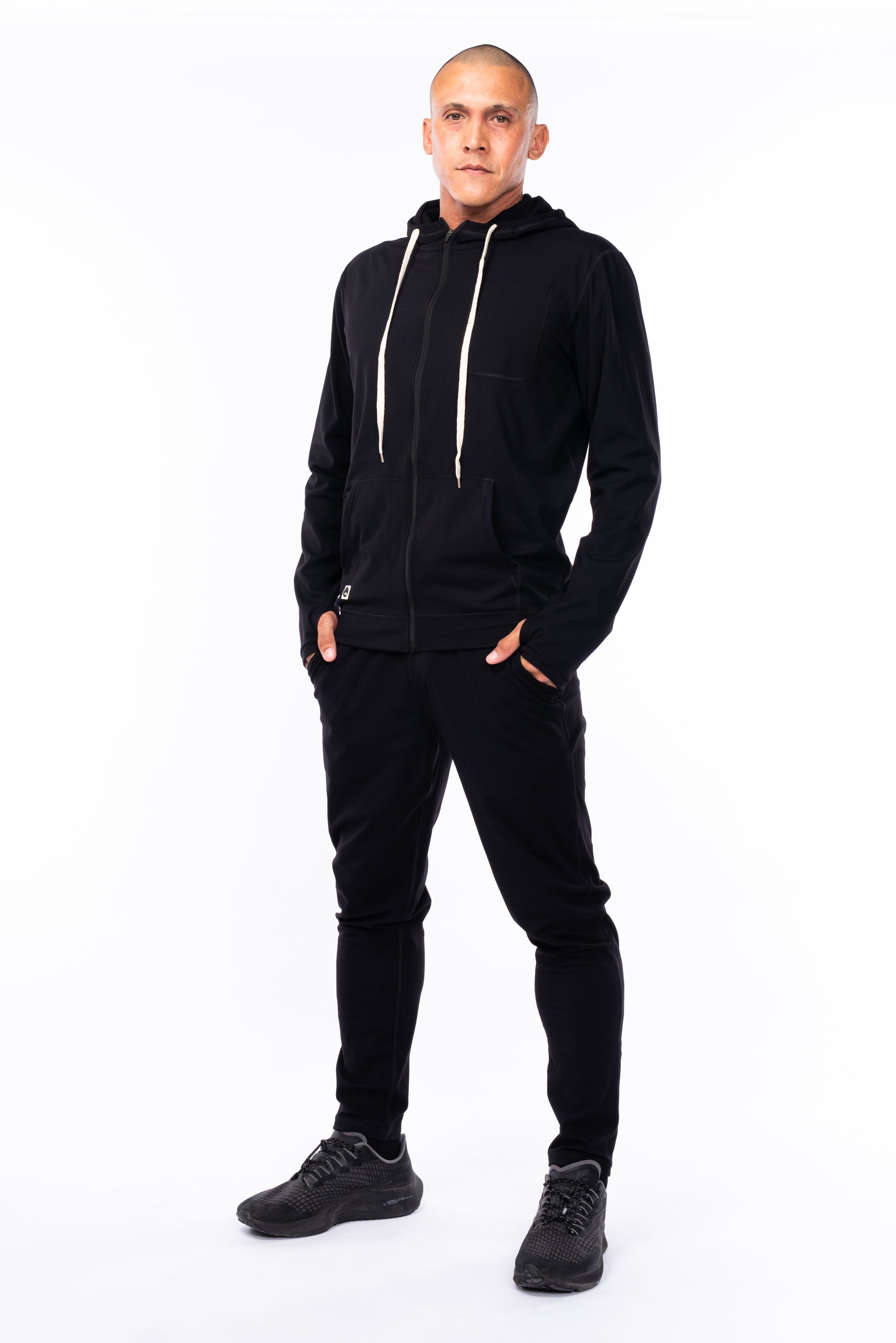 Men's Ultimate Travel Hoodie - Black