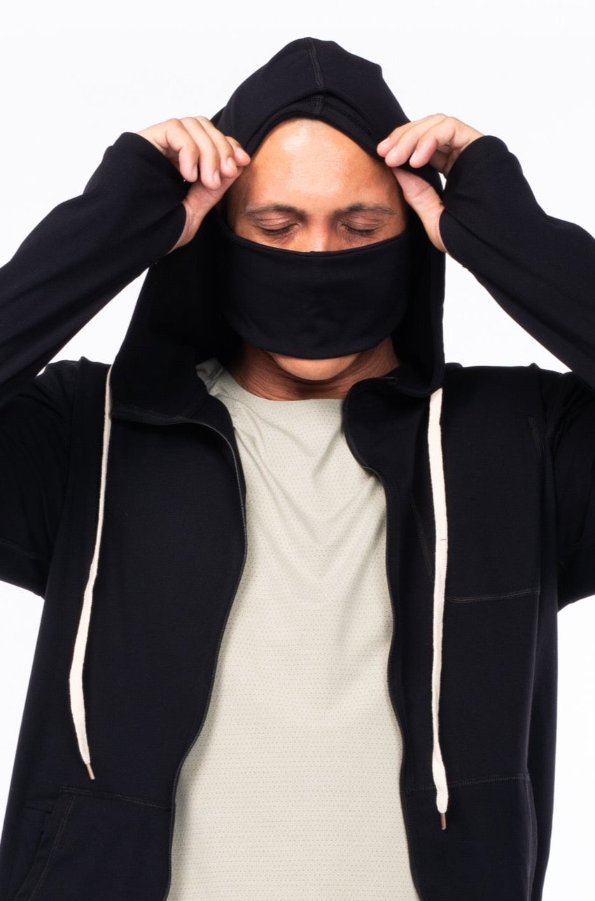Men's Ultimate Travel Hoodie - Black