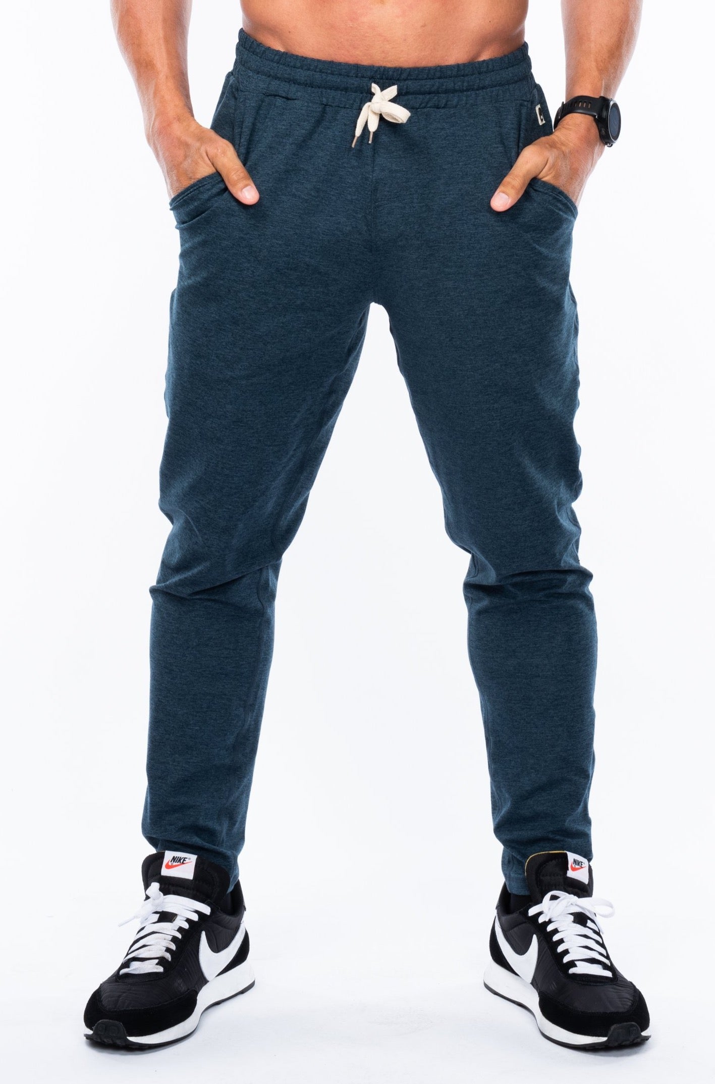 WYN by MALO men's limitless jogger - indigo heather