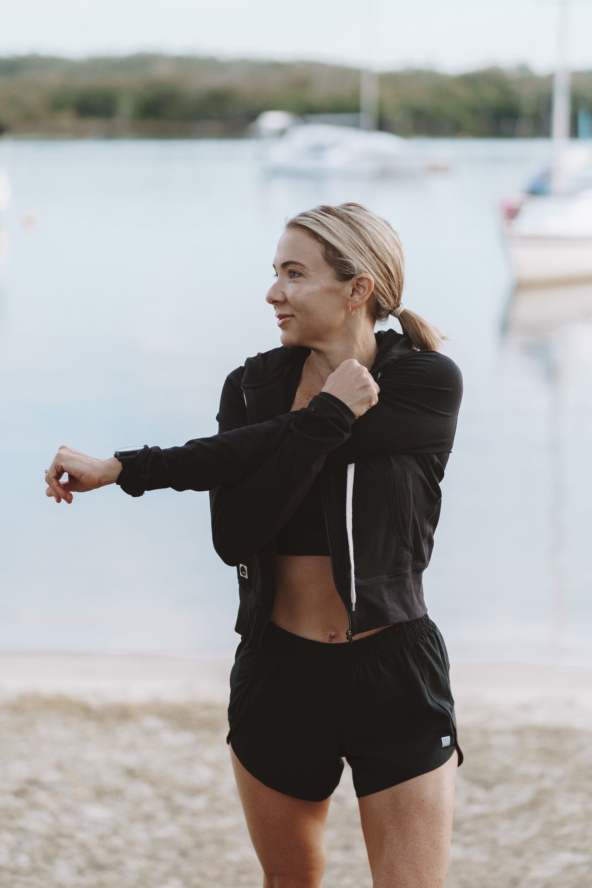 WYN by MALO swish shorts - black