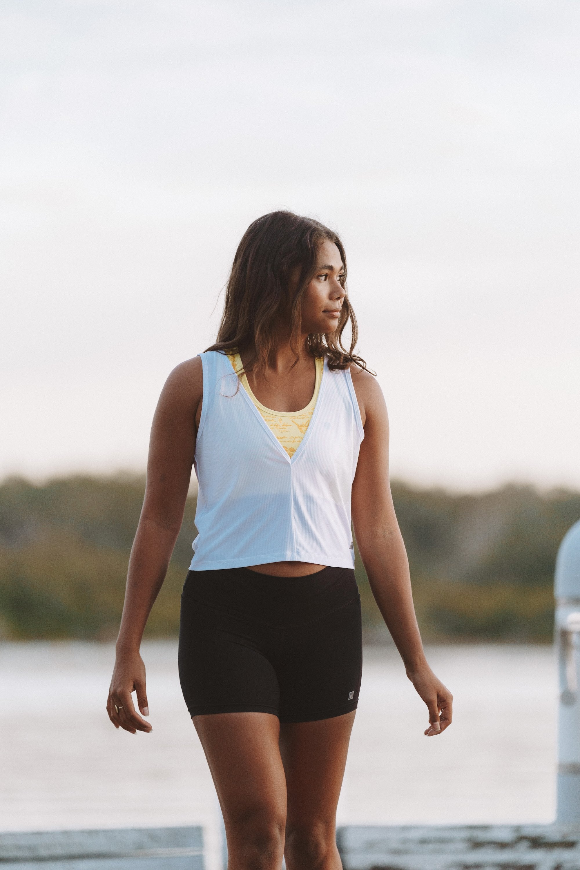 WYN by MALO little bit longer shorts 2.0 - black