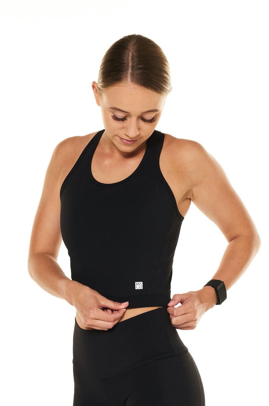 WYN by MALO core crop 2.0 - black