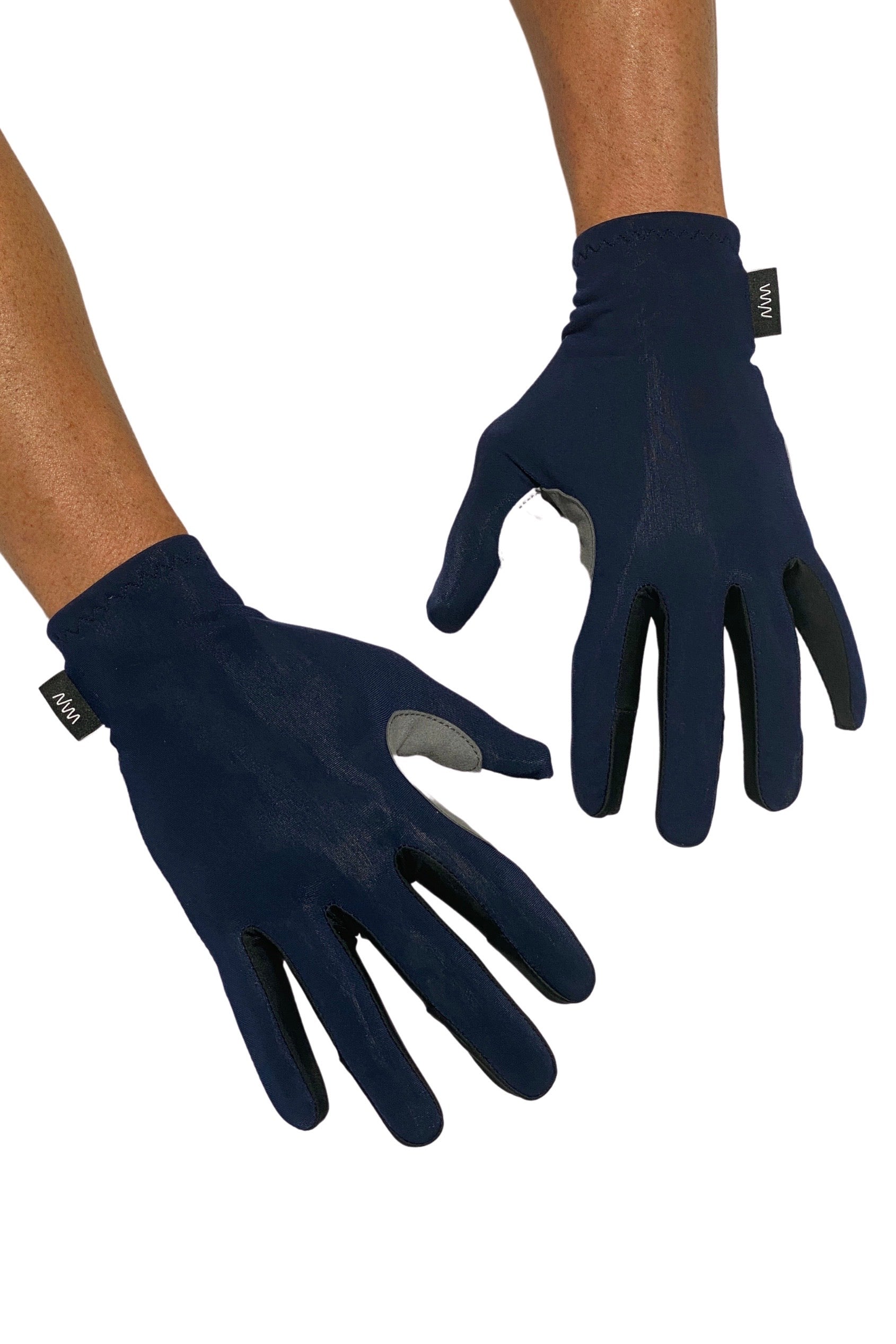 Essentials Light Thermal Gloves- Deep Navy/Grey