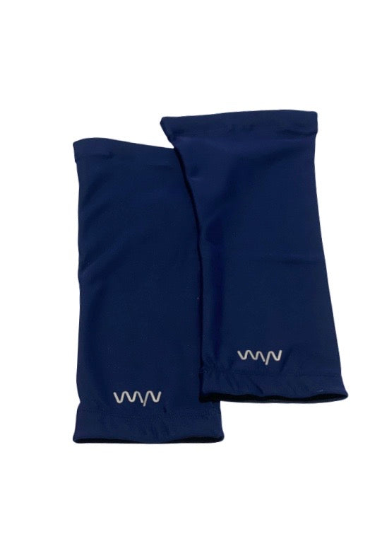 unisex knee warmers - deep navy