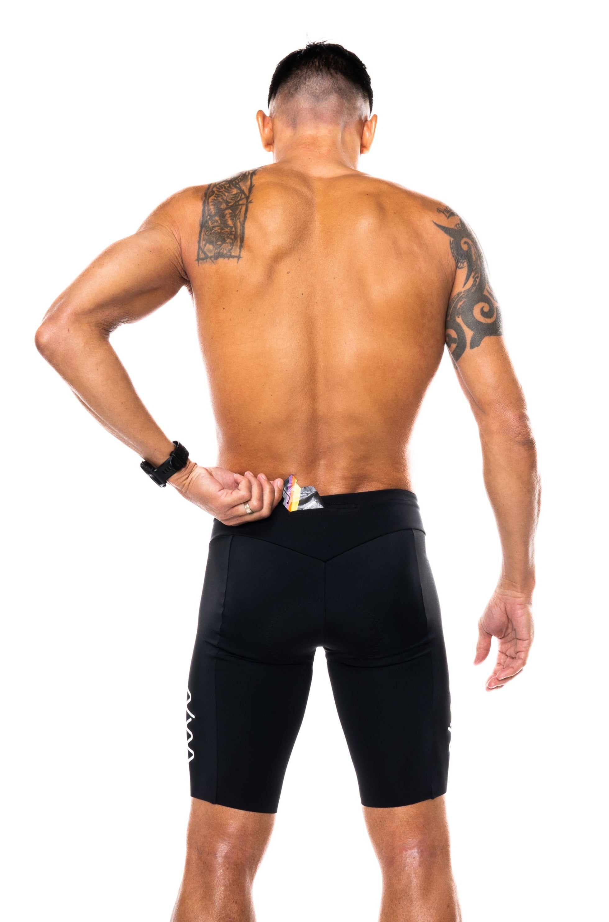 Men's Velocity Tri Shorts (10') - Black