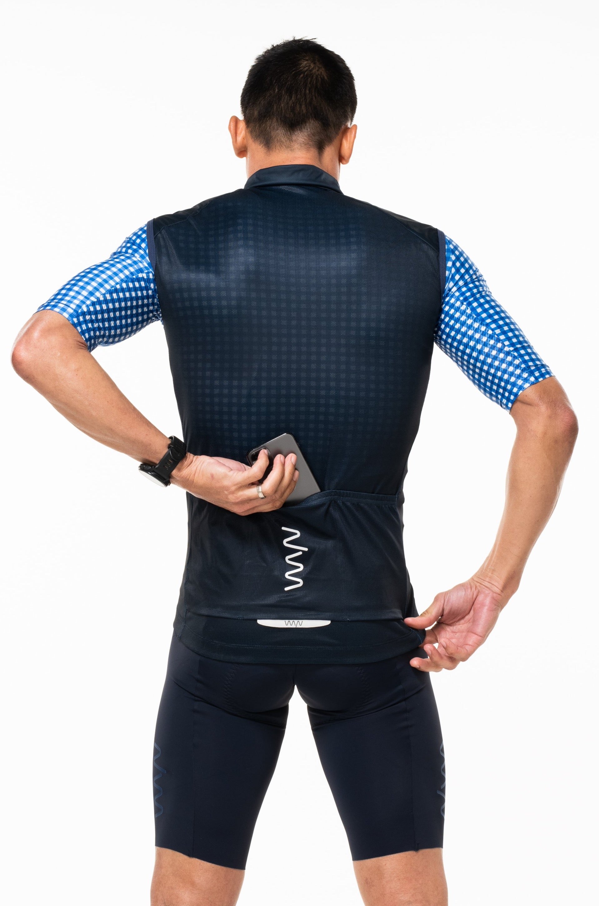 Unisex Windstop Gilet - Deep Navy