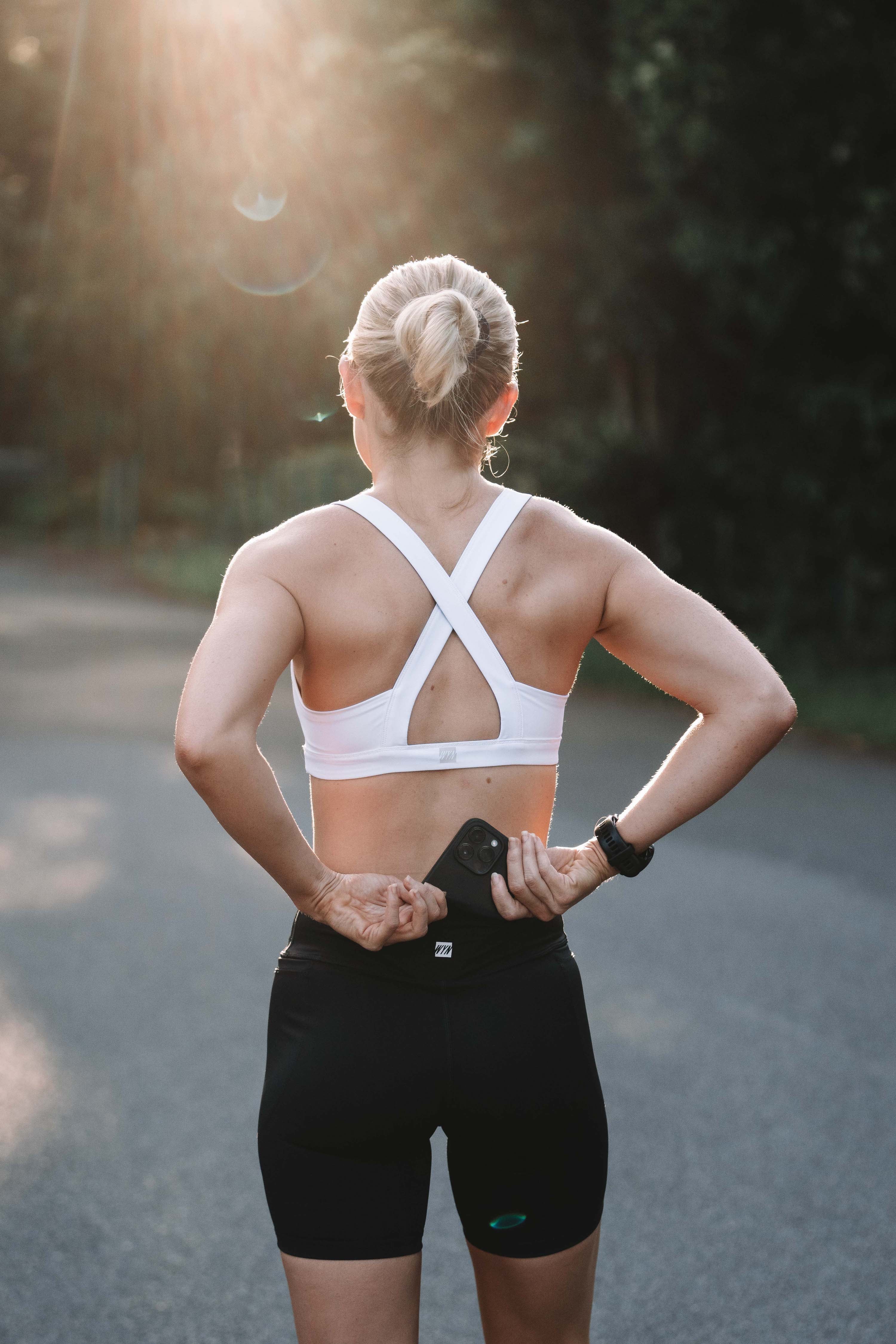 Women's Do. It. Now. Sports Bra - White