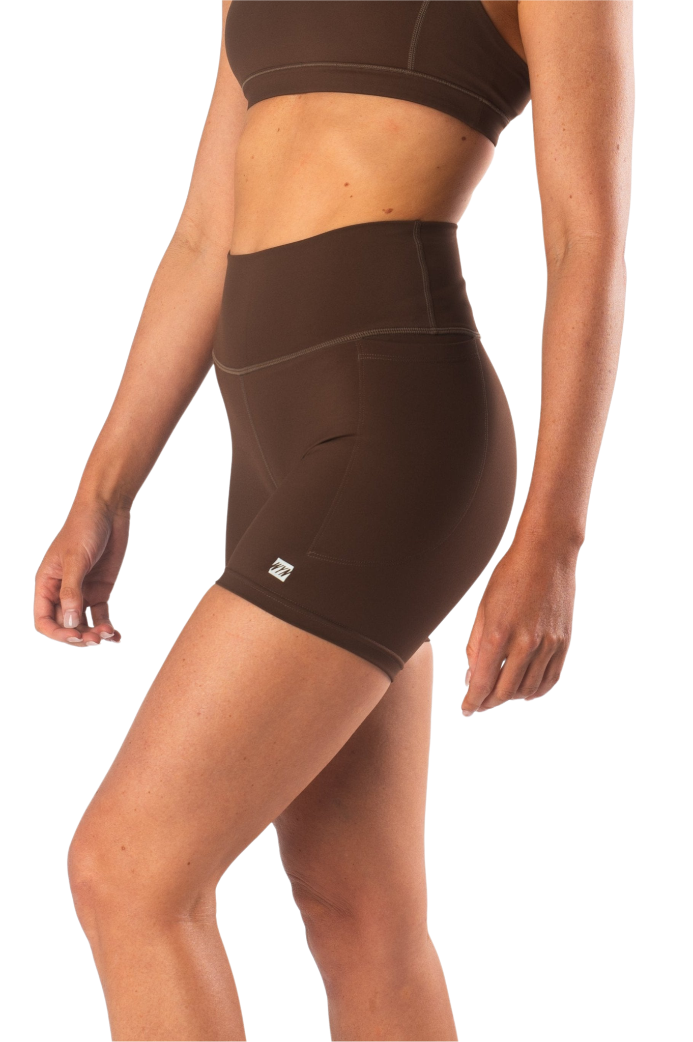 Women's Stride Shorts 4" - Cocoa