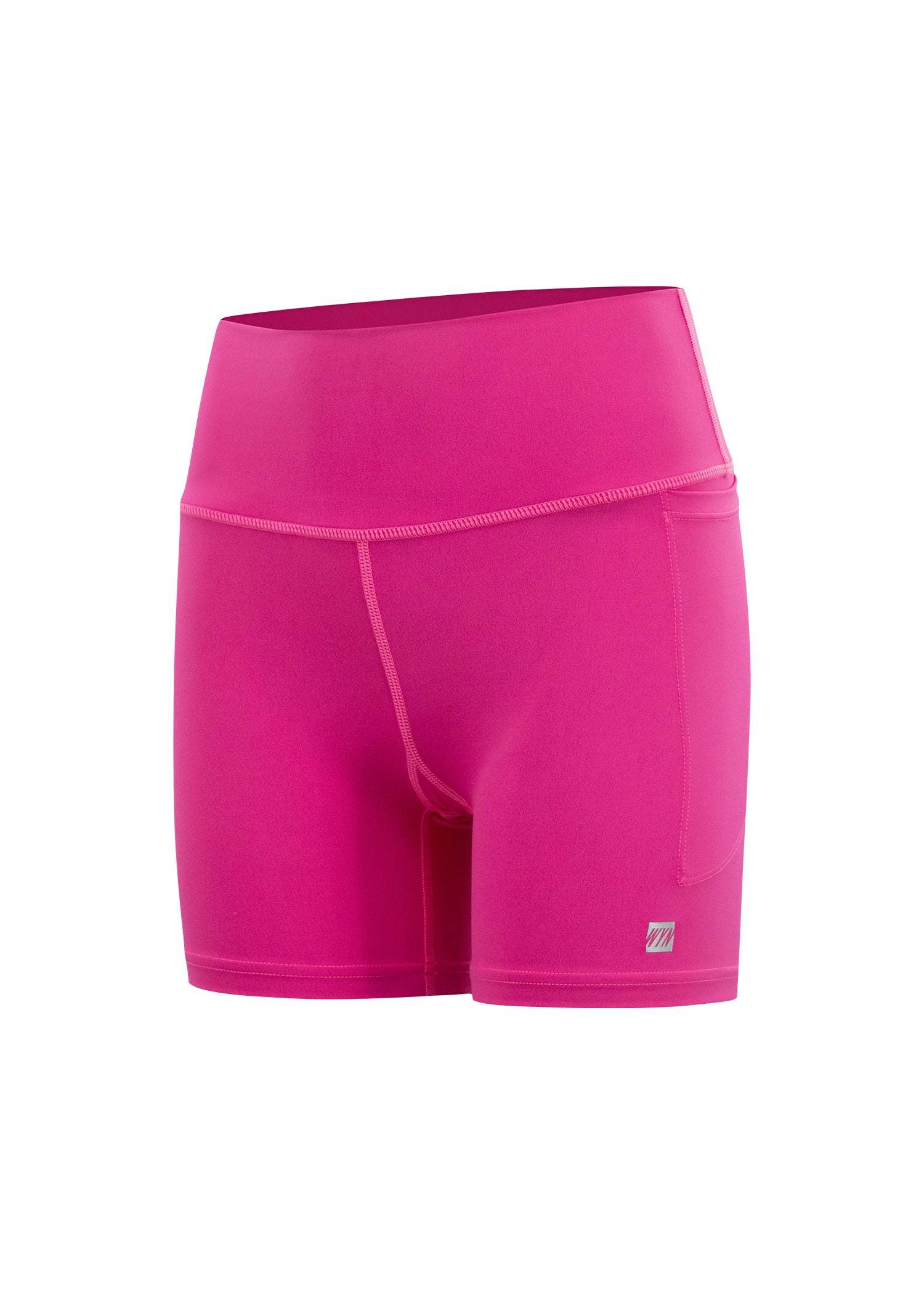 WYN Active Stride Shorts 4" - Raspberry