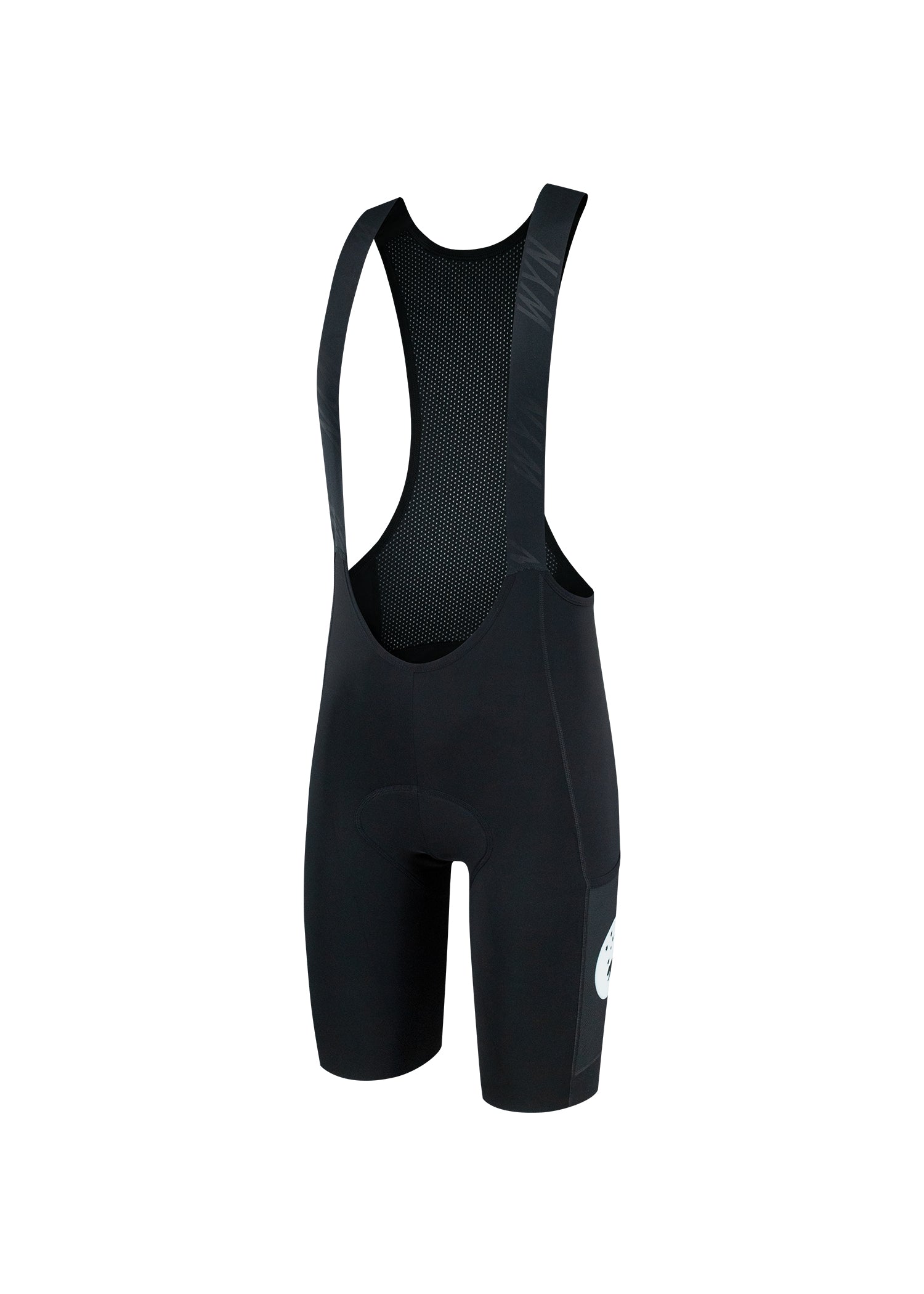 Men's Pannier Cycling Bib Shorts  - Black