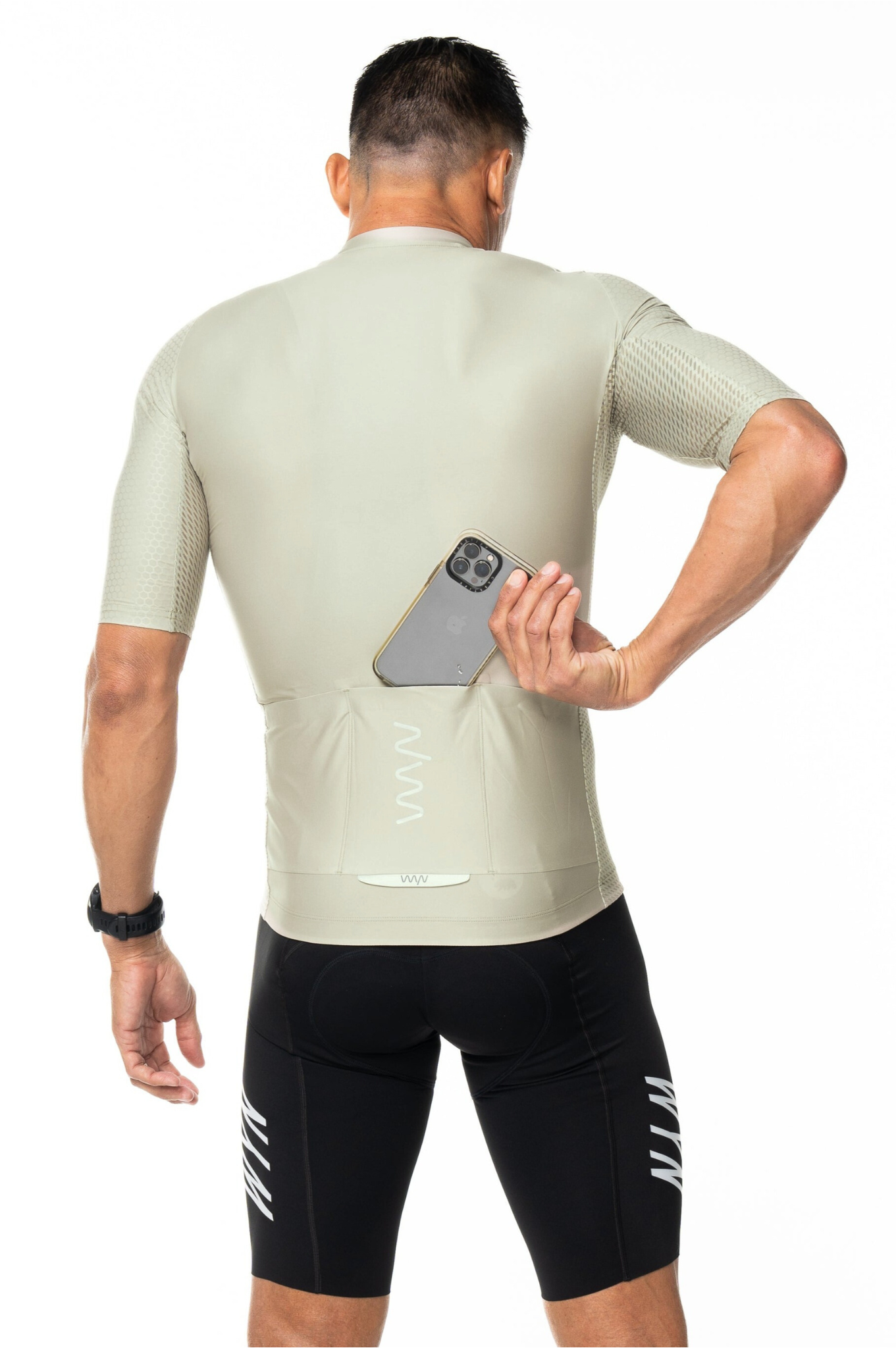 Men's LUCEO Hex Racer Cycling Jersey - Champagne