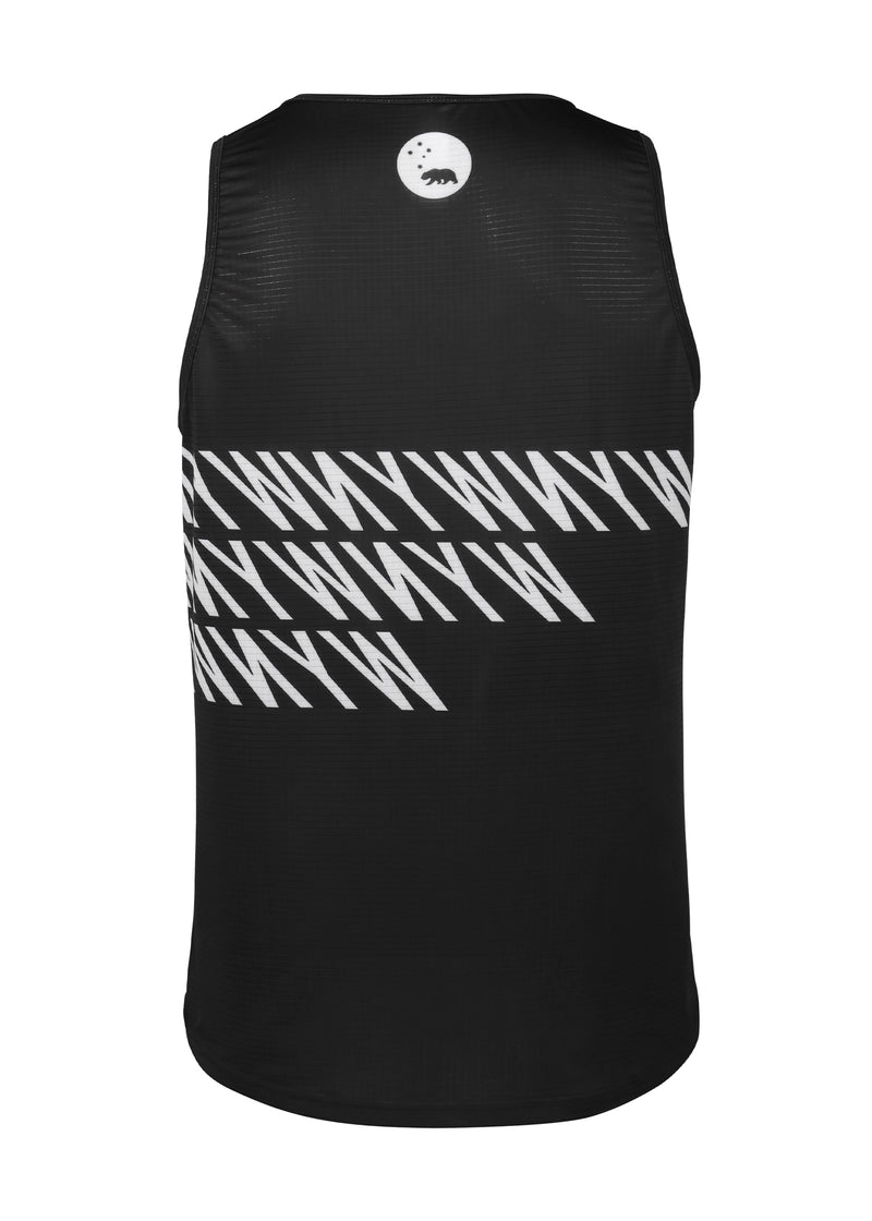 WYN by MALO Men's fly tank - black