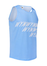 WYN by MALO Men's fly tank - sky blue