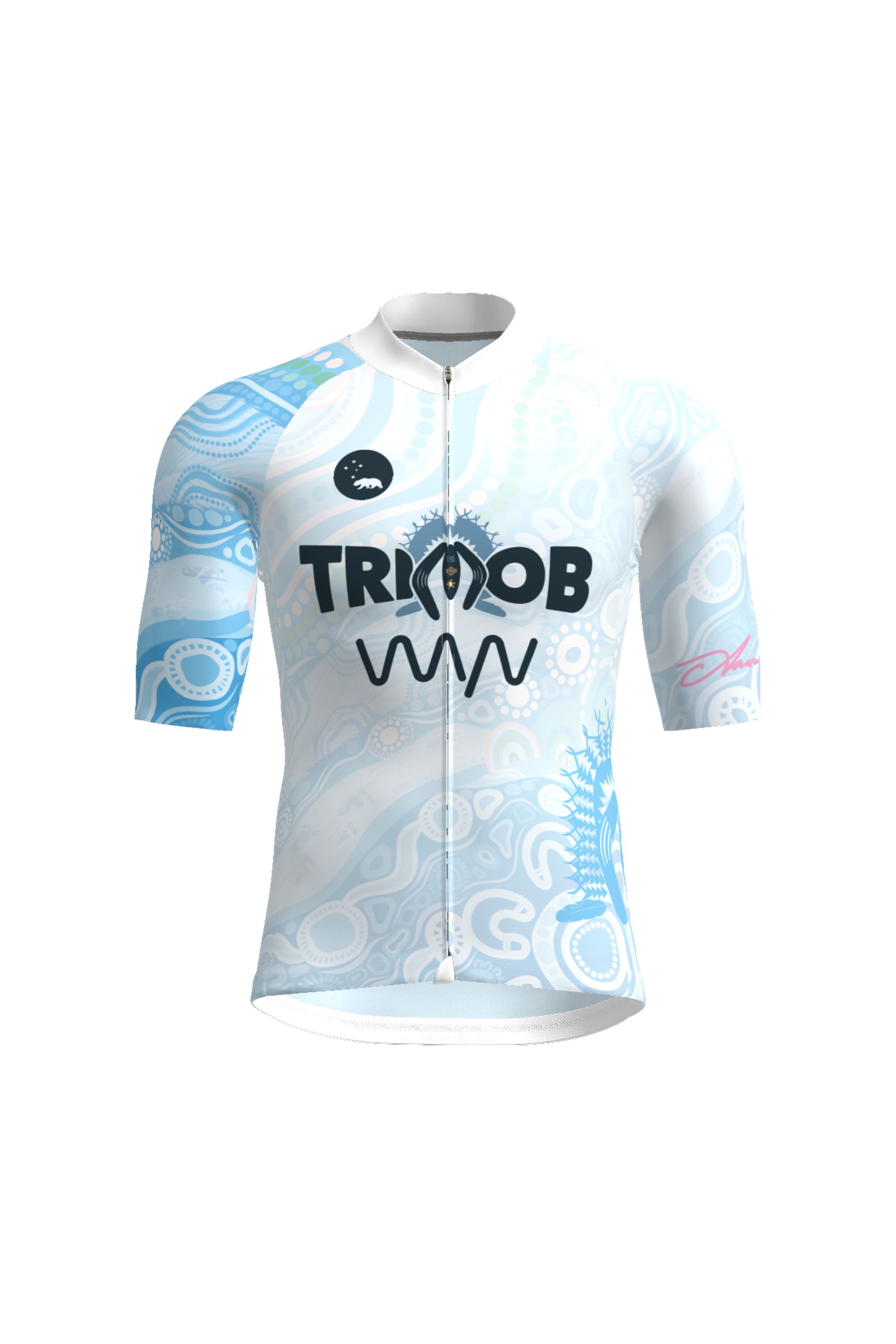 Men's Tri Mob Premium Cycling Jersey - Amiwarre