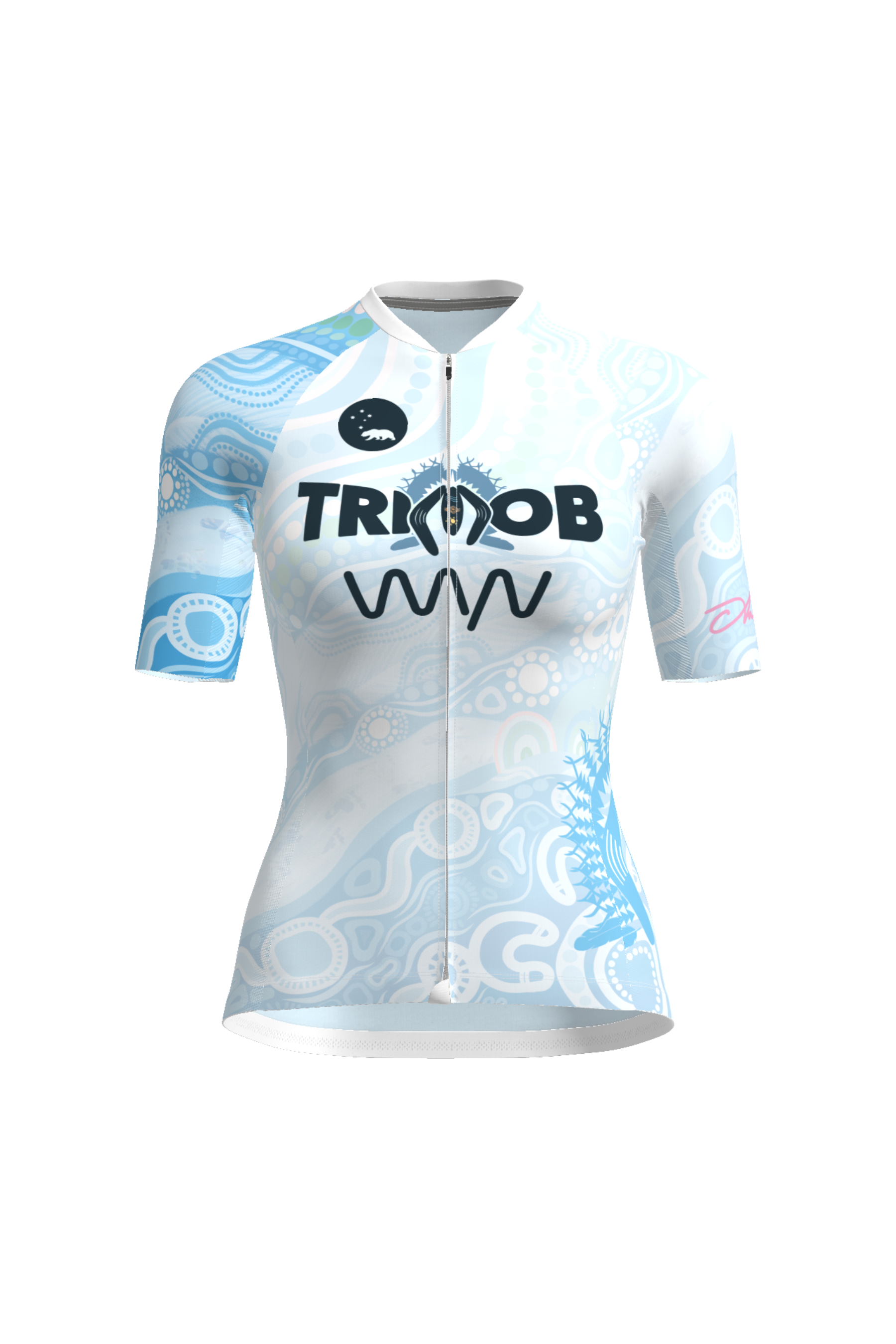 Women's Tri Mob Premium Cycling Jersey - Amiwarre