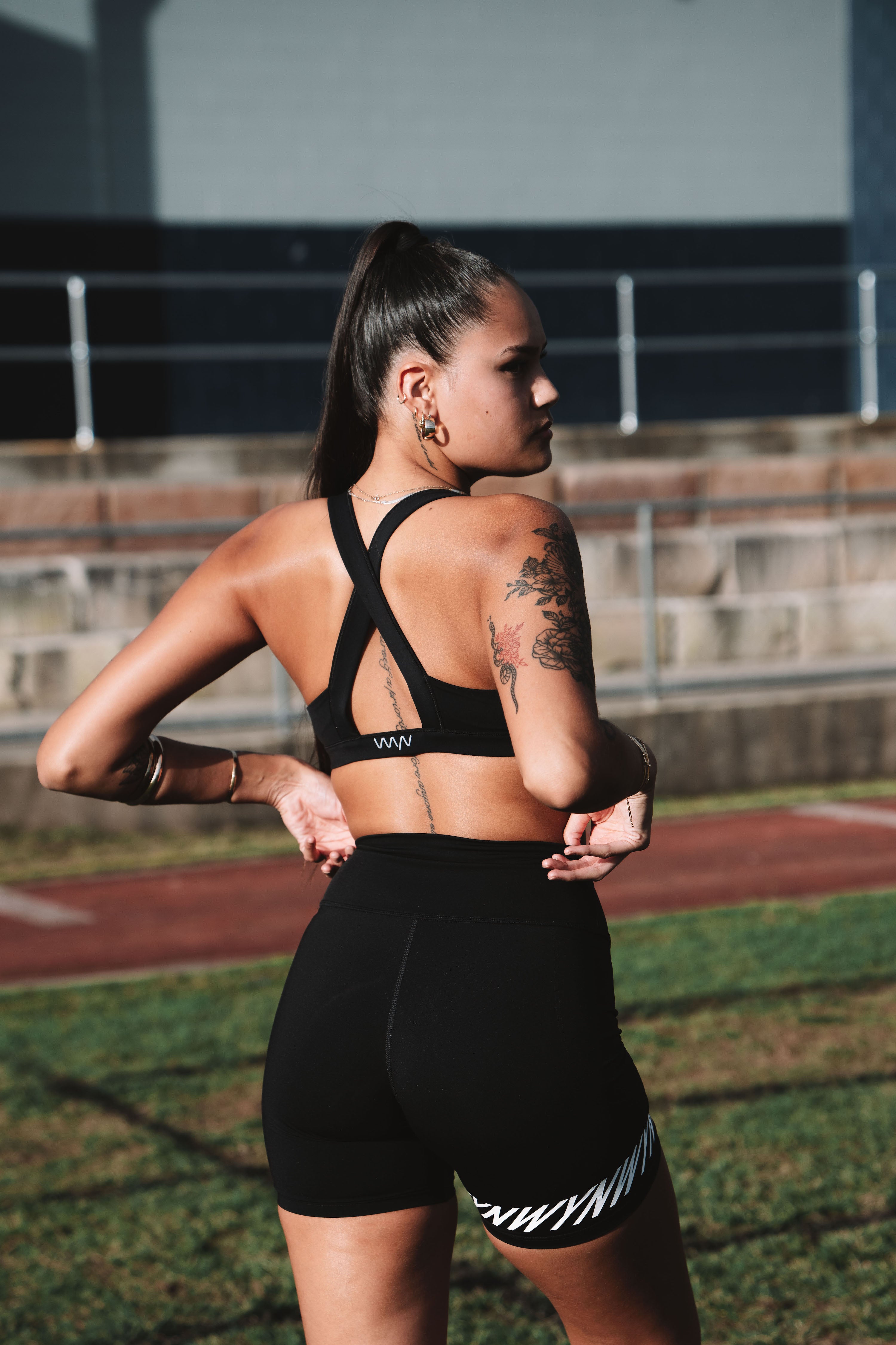 Do. It. Now. Sports Bra - Black