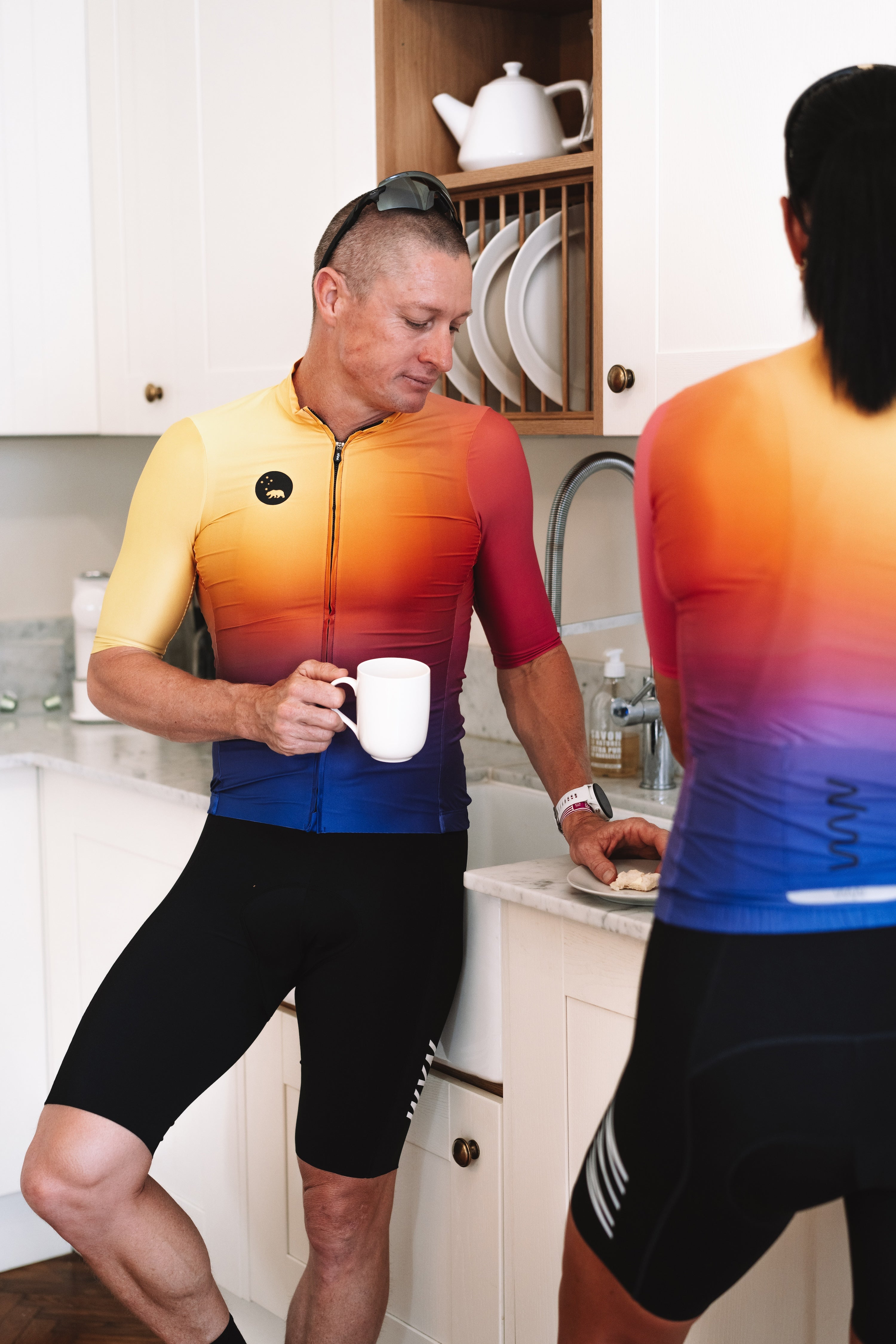 Men's WC24 Premium Cycling Jersey - Kona Sunset