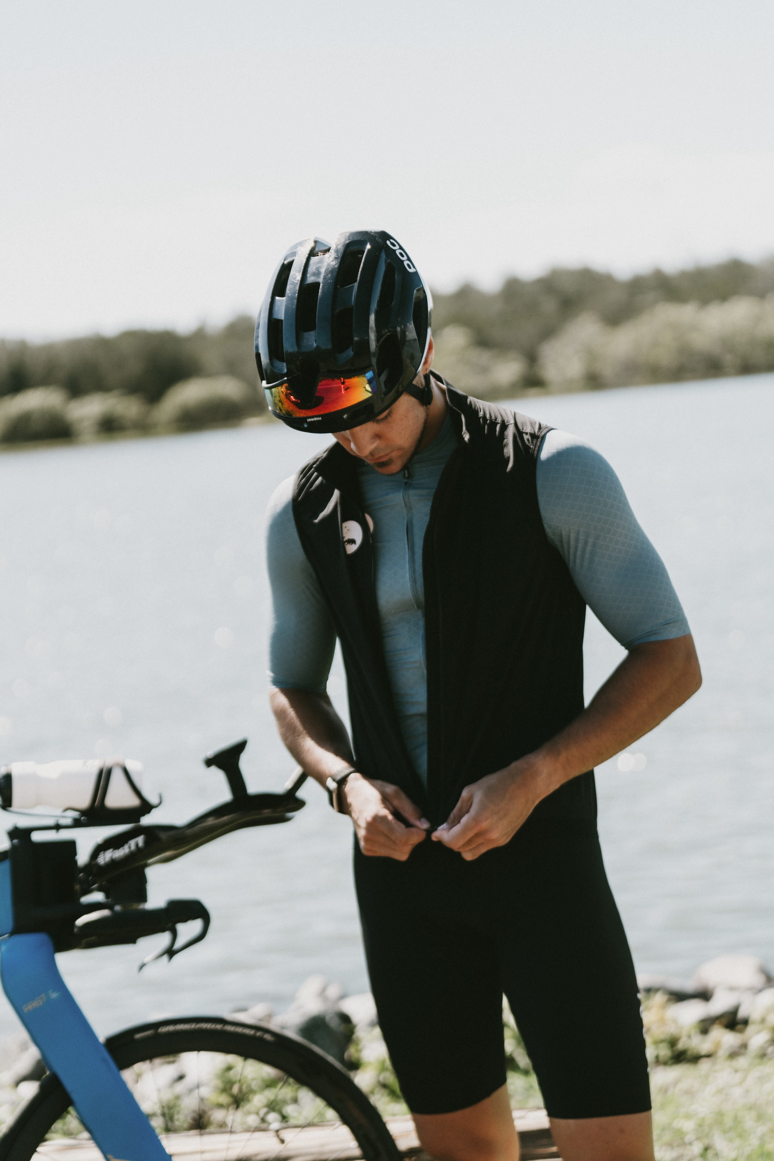 Men's AeroShield Gilet - Black