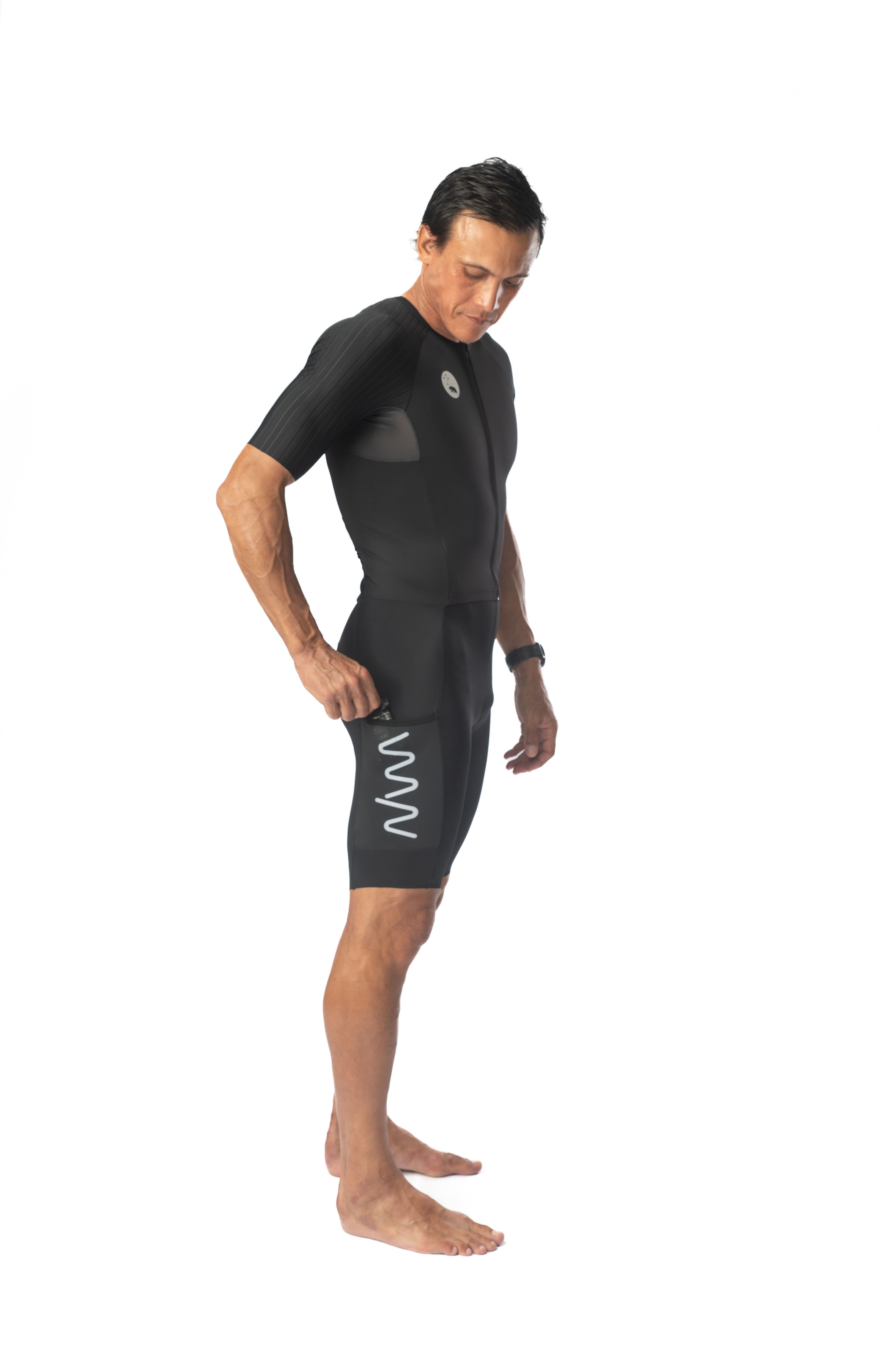 Men's Hi Velocity X Triathlon Suit - Black