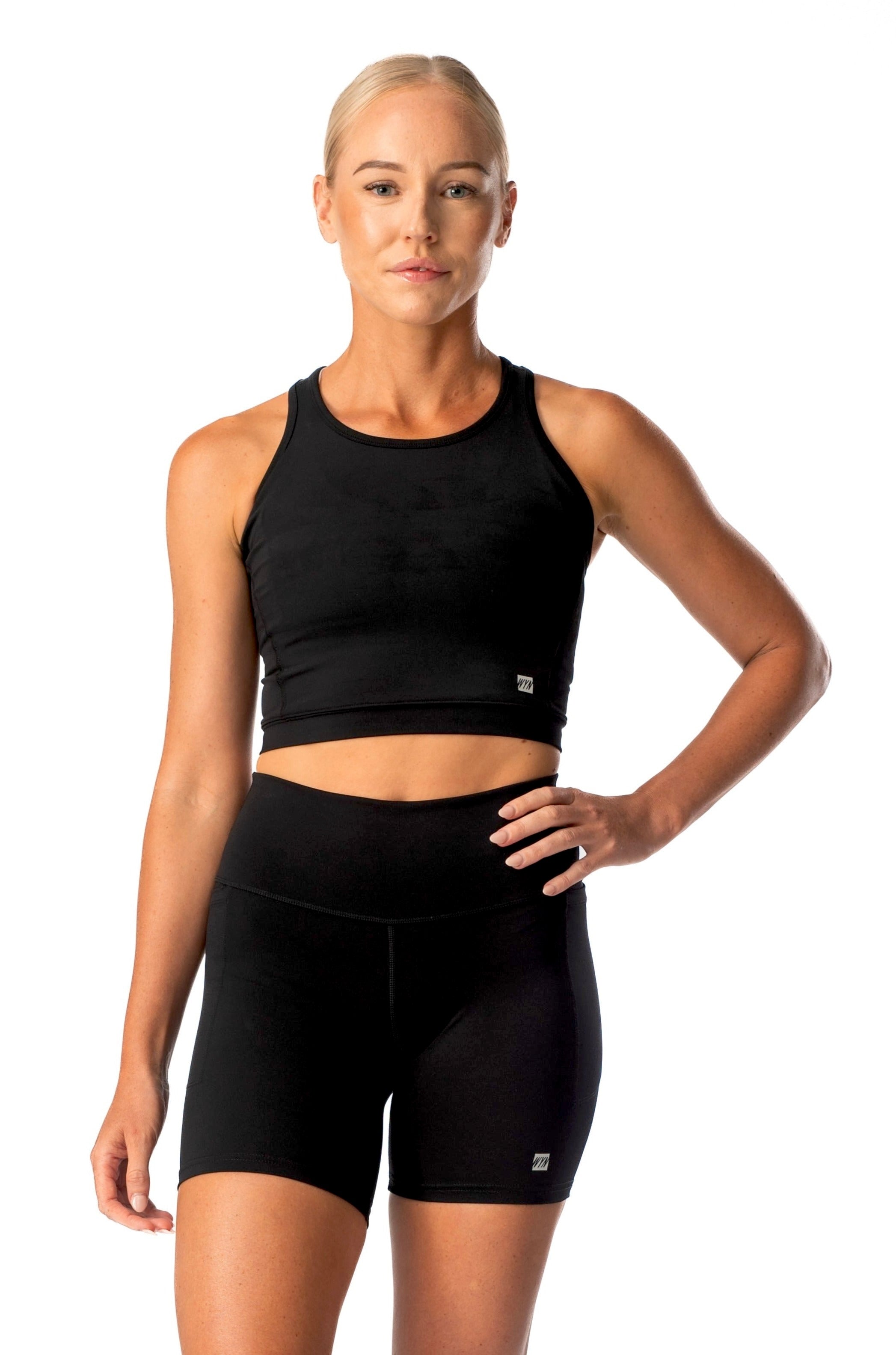 Women's WYN Active Core Crop 2.0 - Black